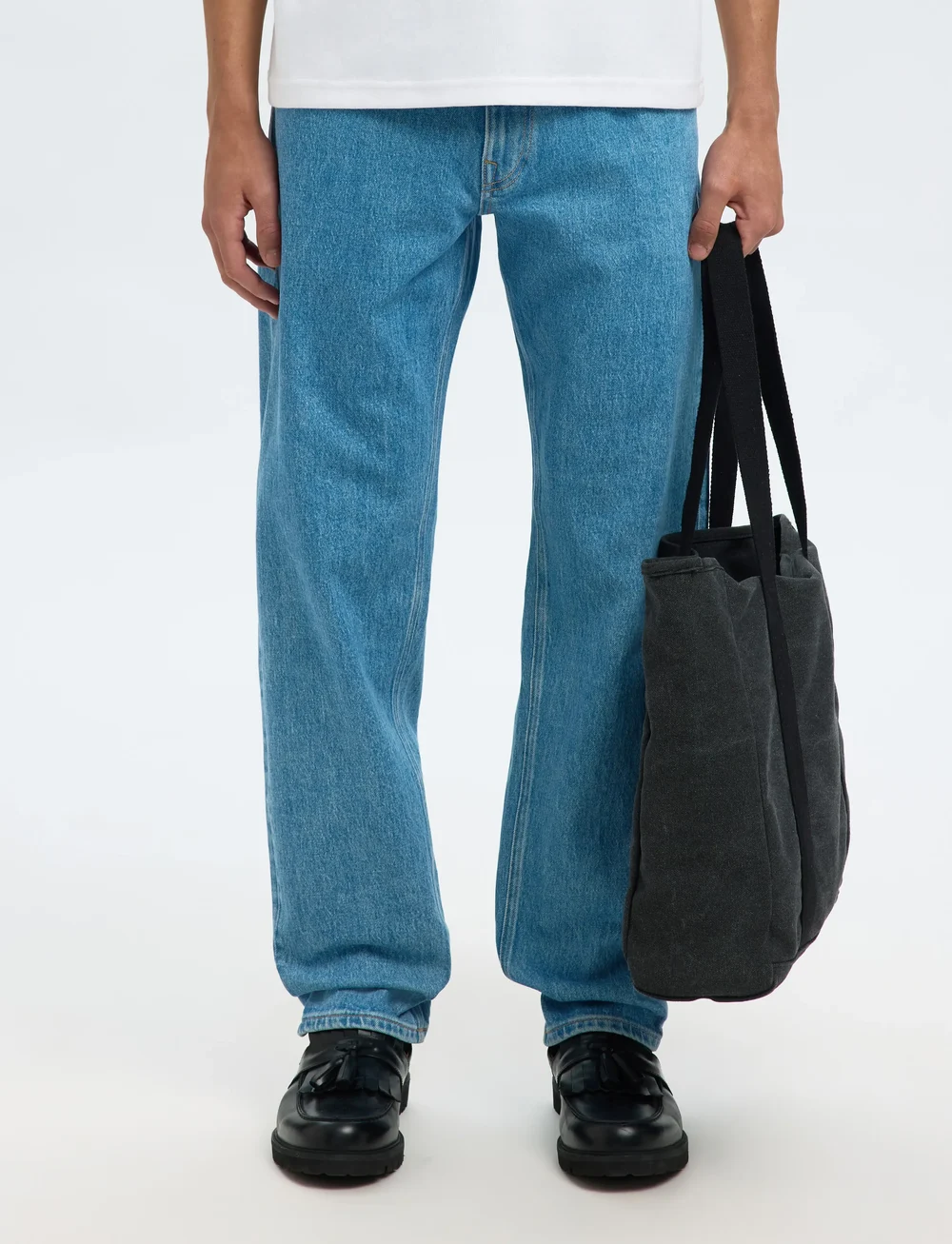 Selected - SLH196-STRAIGHT BEN KORI JEANS NOOS - regular jeans - light blue denim - 0