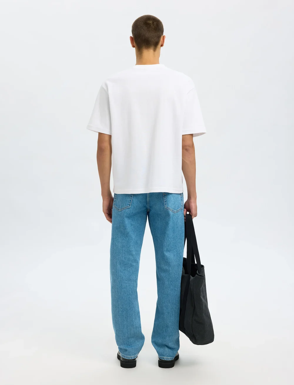 Selected - SLH196-STRAIGHT BEN KORI JEANS NOOS - regular jeans - light blue denim - 2