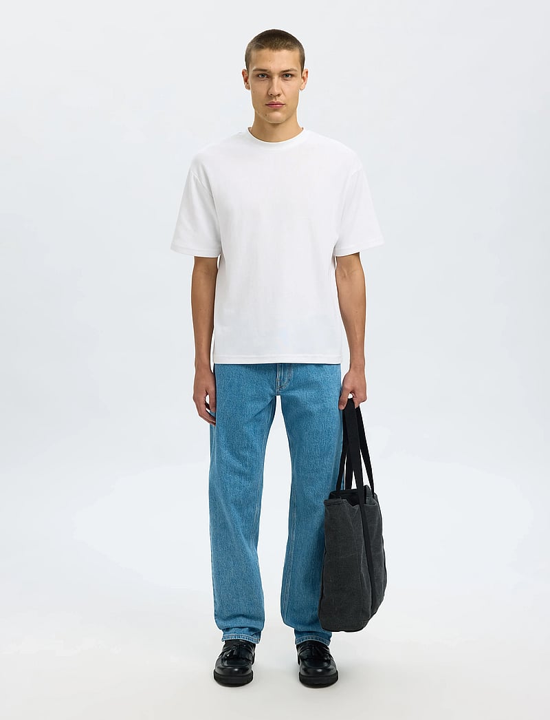 Selected - SLH196-STRAIGHT BEN KORI JEANS NOOS - regular jeans - light blue denim - 3