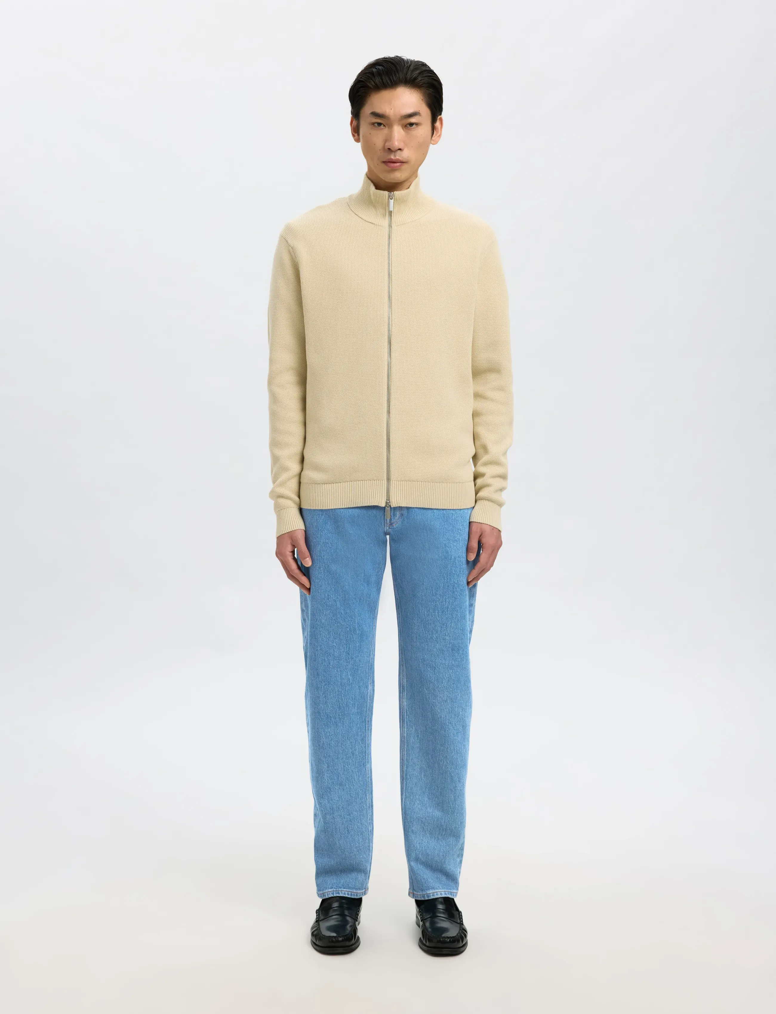 Selected - SLM196-STRAIGHT BEN KORI JEANS NOOS - regular jeans - light blue denim - 3