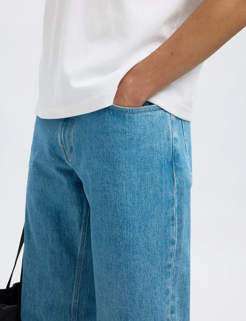 Selected - SLH196-STRAIGHT BEN KORI JEANS NOOS - regular jeans - light blue denim - 5