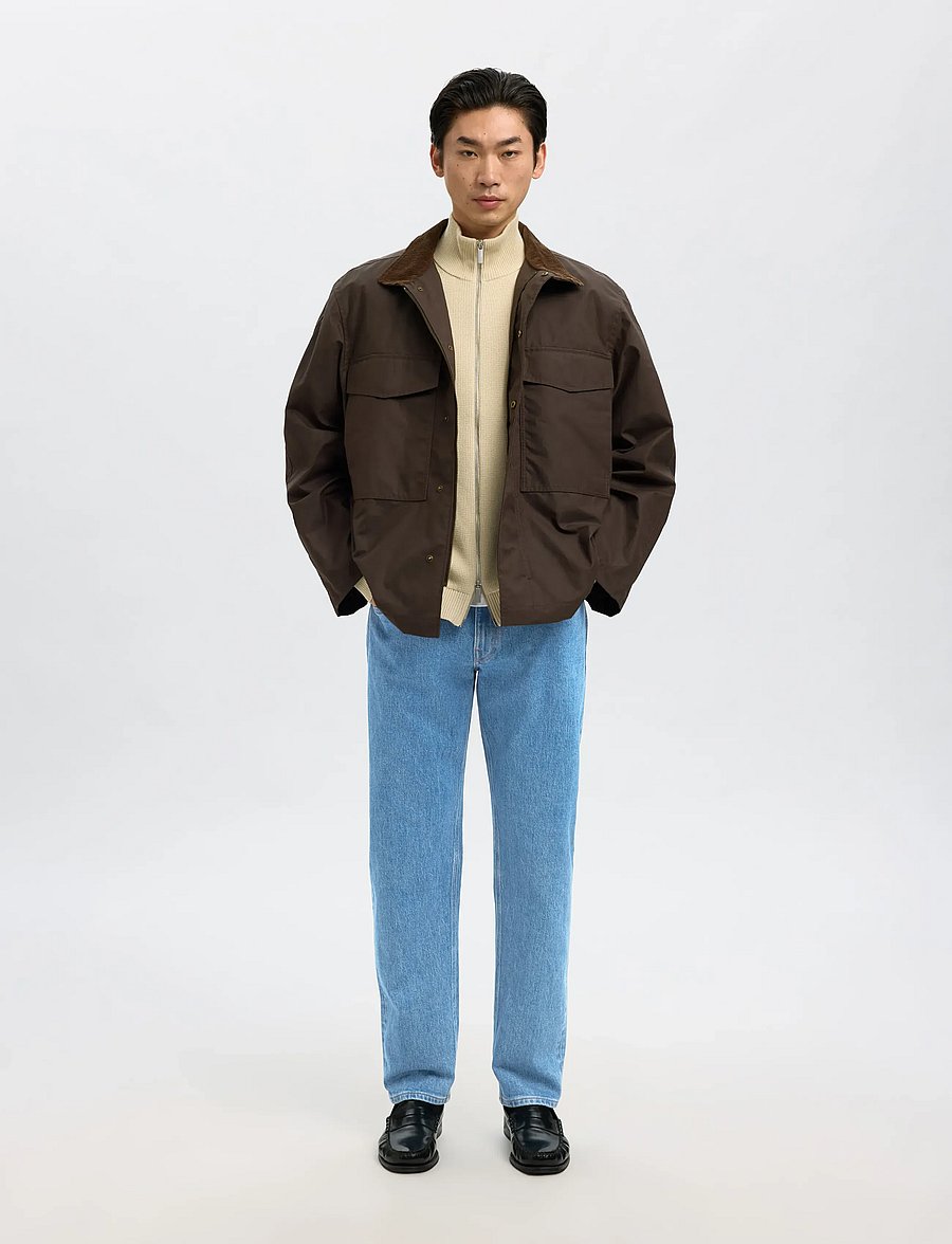 Selected - SLH196-STRAIGHT BEN KORI JEANS NOOS - regular jeans - light blue denim - 5