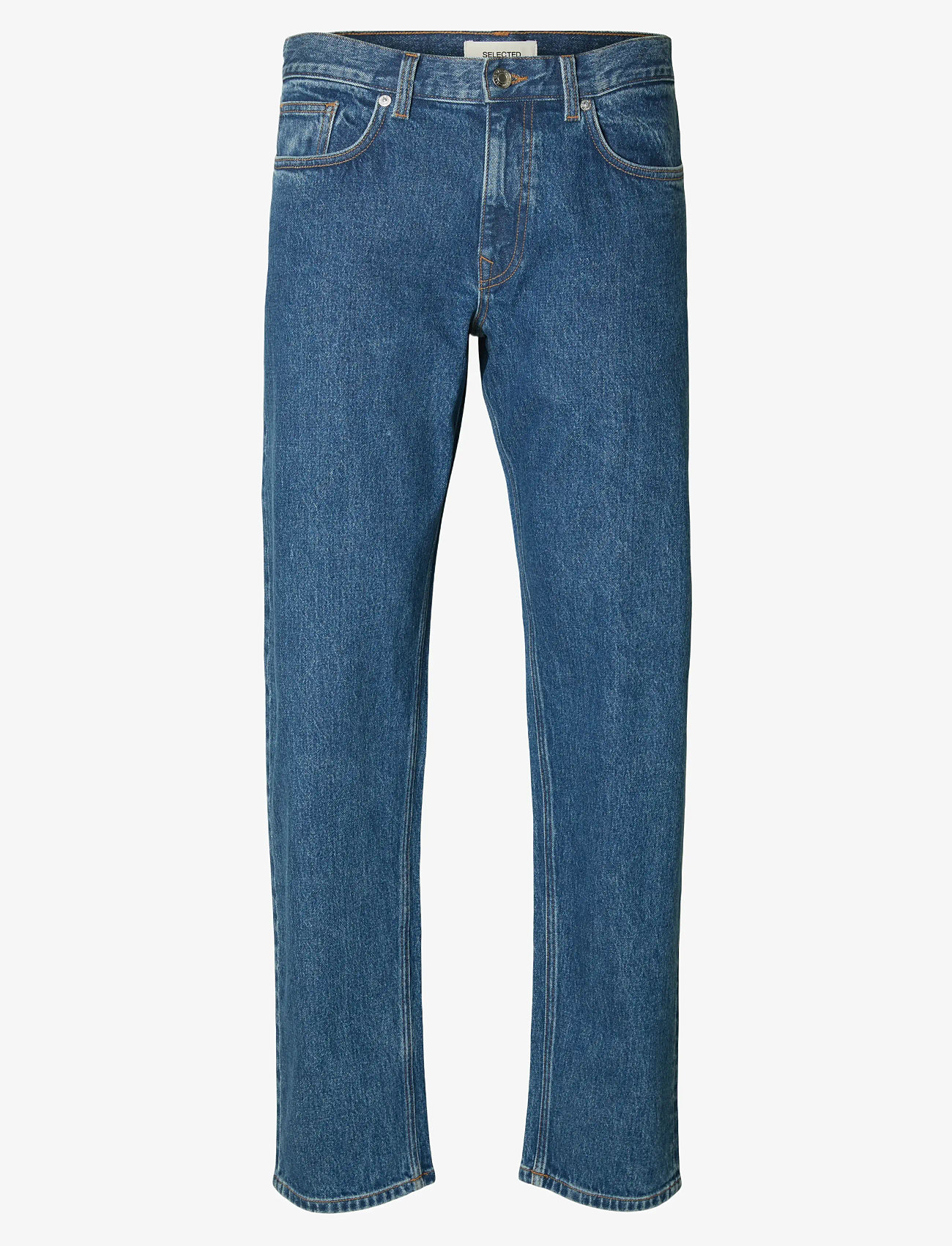 Selected - SLH196-STRAIGHT BEN KORI JEANS NOOS - regular jeans - medium blue denim - 1