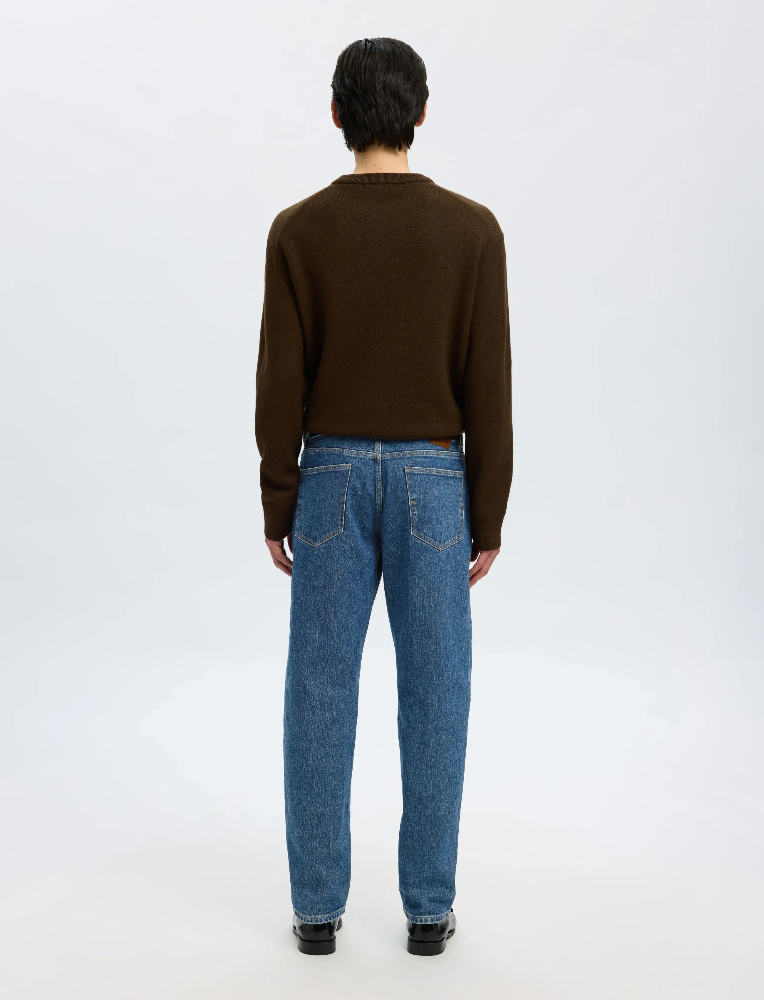 Selected - SLM196-STRAIGHT BEN KORI JEANS NOOS - regular jeans - medium blue denim - 2