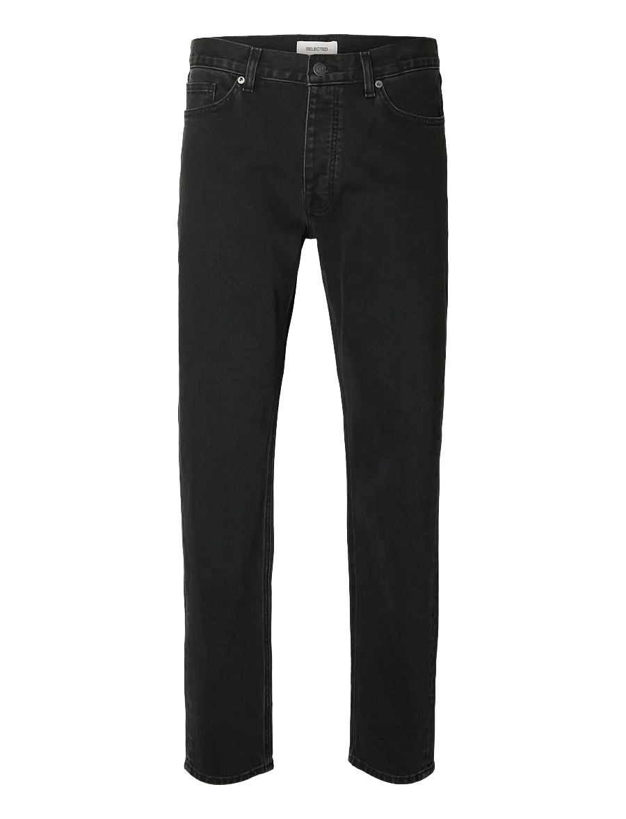 Selected - SLM175-SLIM BEN KORI JEANS NOOS - slim fit jeans - black denim - 1