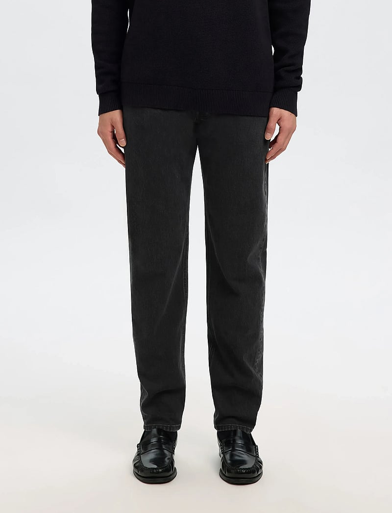 Selected - SLH175-SLIM BEN KORI JEANS NOOS - slim jeans - black denim - 0