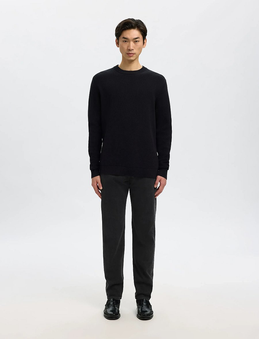 Selected - SLM175-SLIM BEN KORI JEANS NOOS - slim fit jeans - black denim - 3