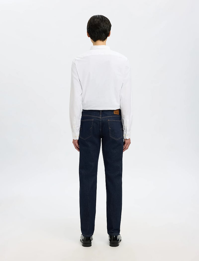 Selected - SLH175-SLIM BEN KORI JEANS NOOS - kitsad teksad - dark blue denim - 2