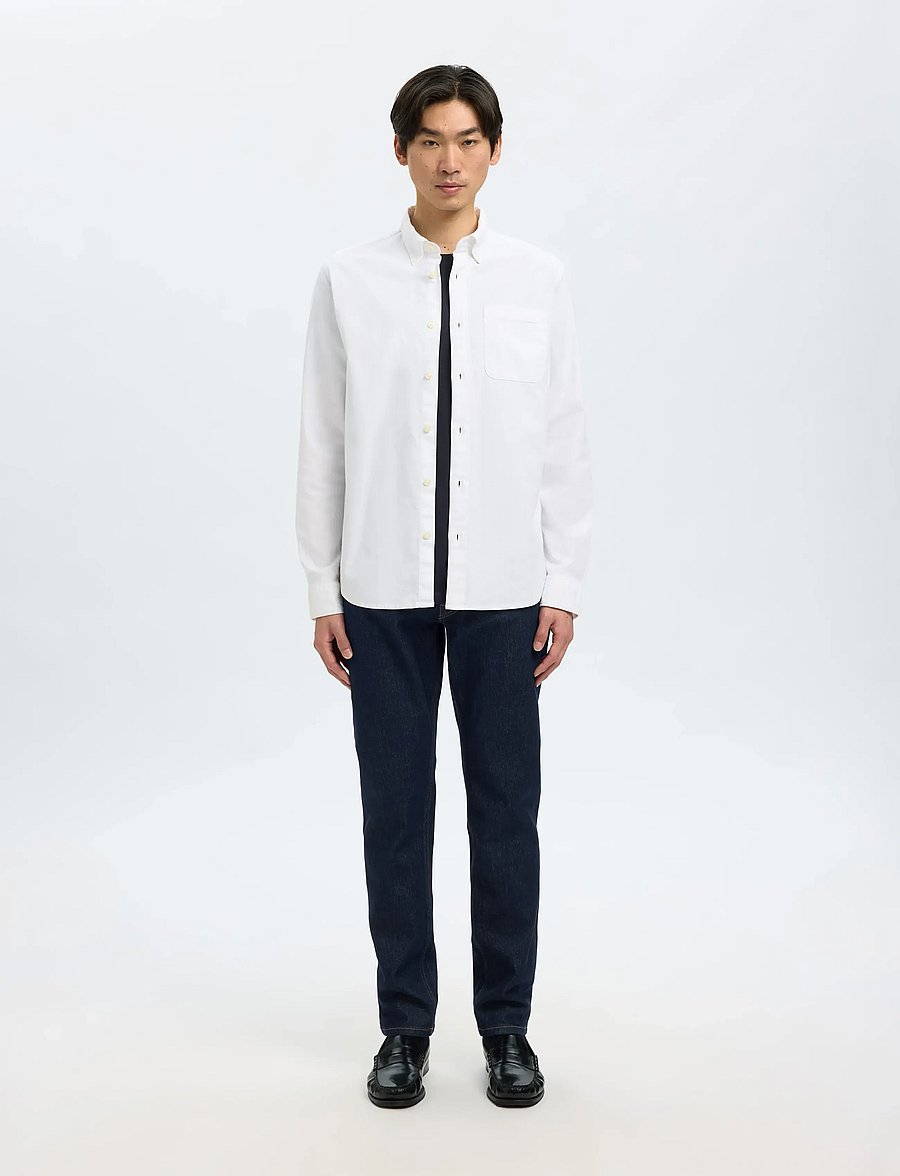 Selected - SLM175-SLIM BEN KORI JEANS NOOS - slim fit jeans - dark blue denim - 3
