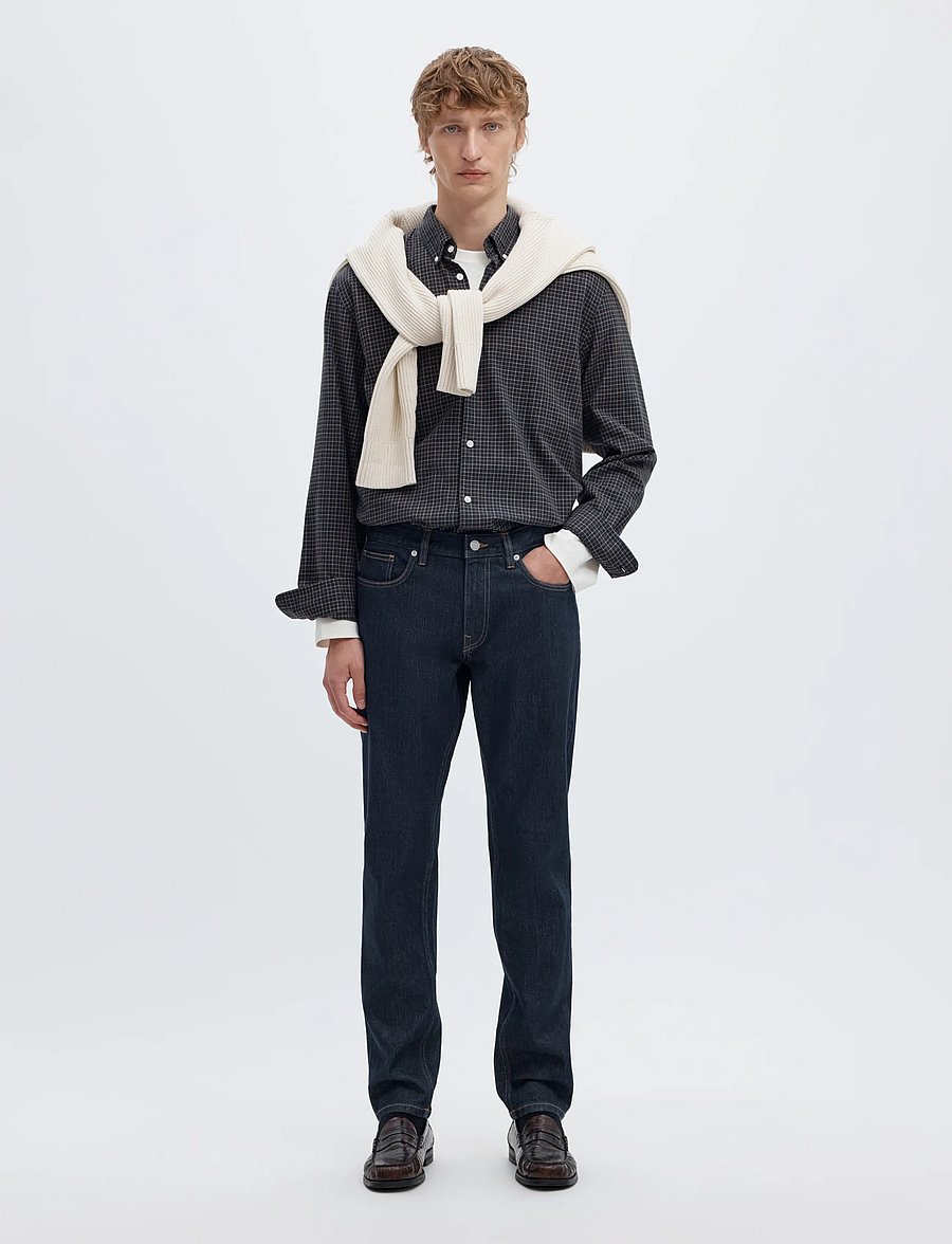 Selected - SLM175-SLIM BEN KORI JEANS NOOS - slim jeans - dark blue denim - 5