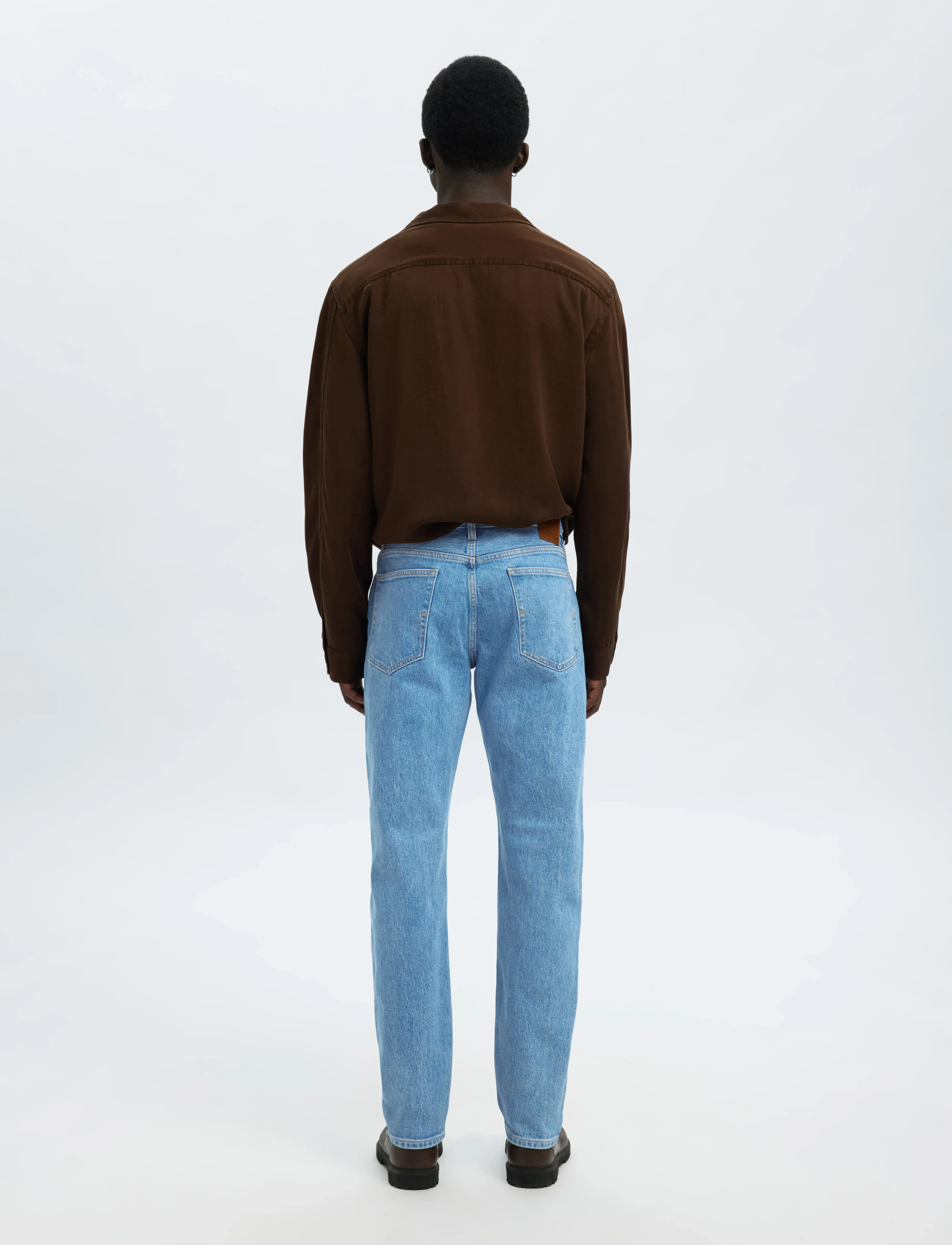 Selected - SLM175-SLIM BEN KORI JEANS NOOS - slim jeans - light blue denim - 2