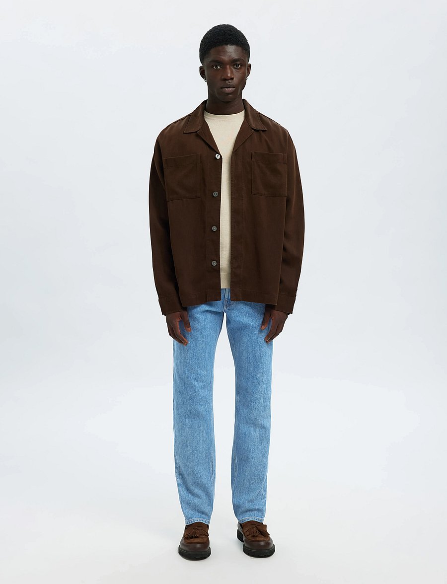 Selected - SLM175-SLIM BEN KORI JEANS NOOS - slim jeans - light blue denim - 3