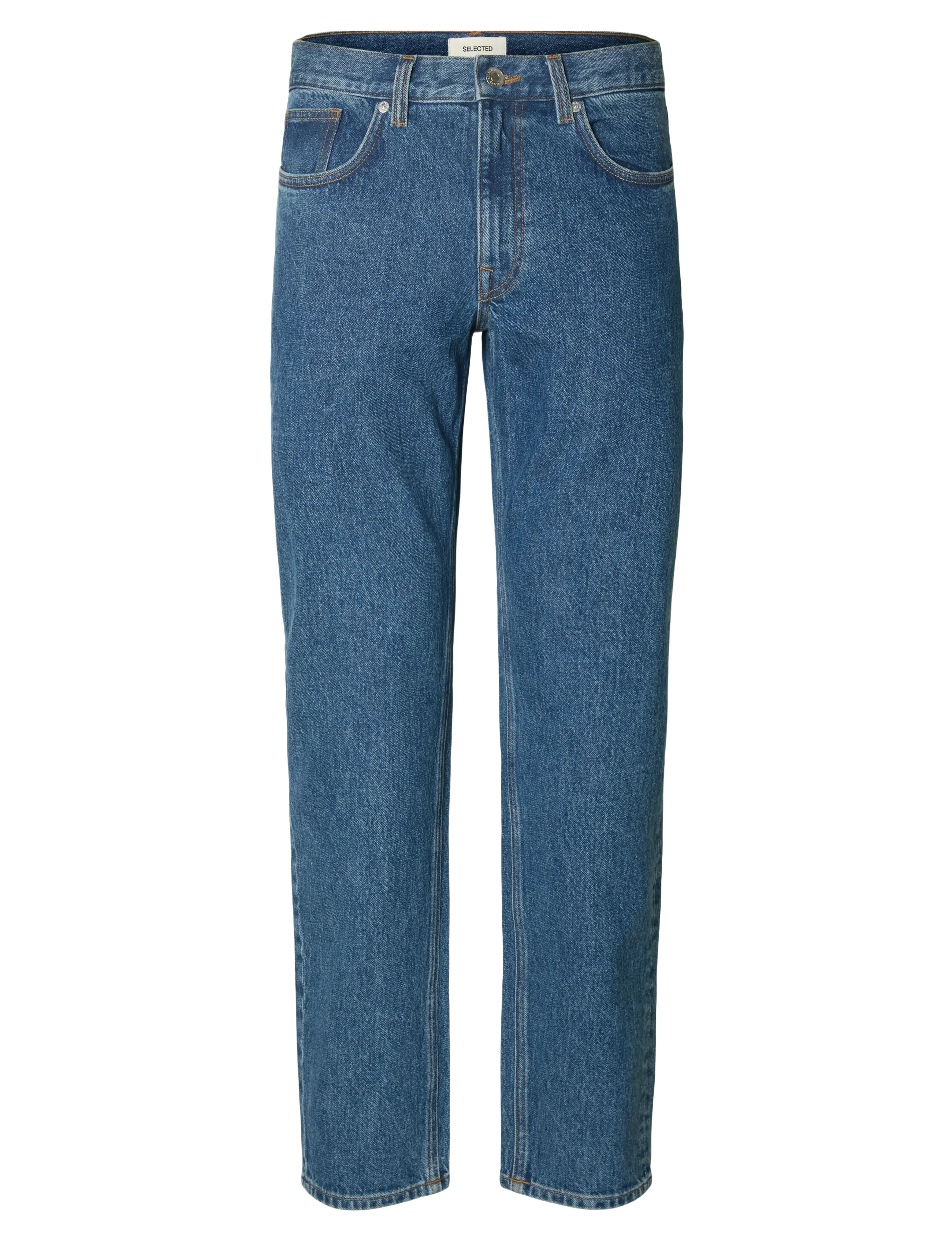 SLH175-SLIM BEN KORI JEANS NOOS - MEDIUM BLUE DENIM