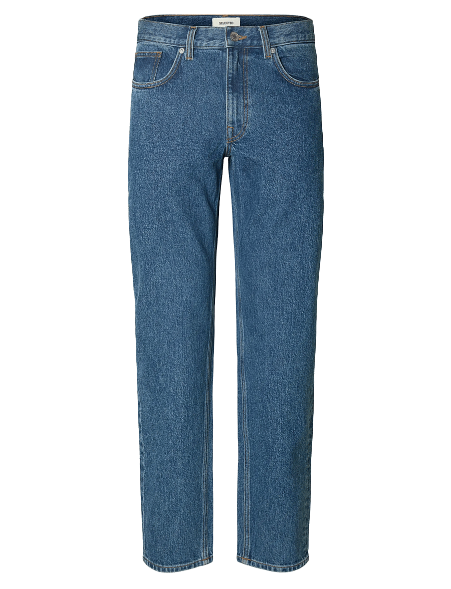 Selected - SLM175-SLIM BEN KORI JEANS NOOS - slim fit jeans - medium blue denim - 1