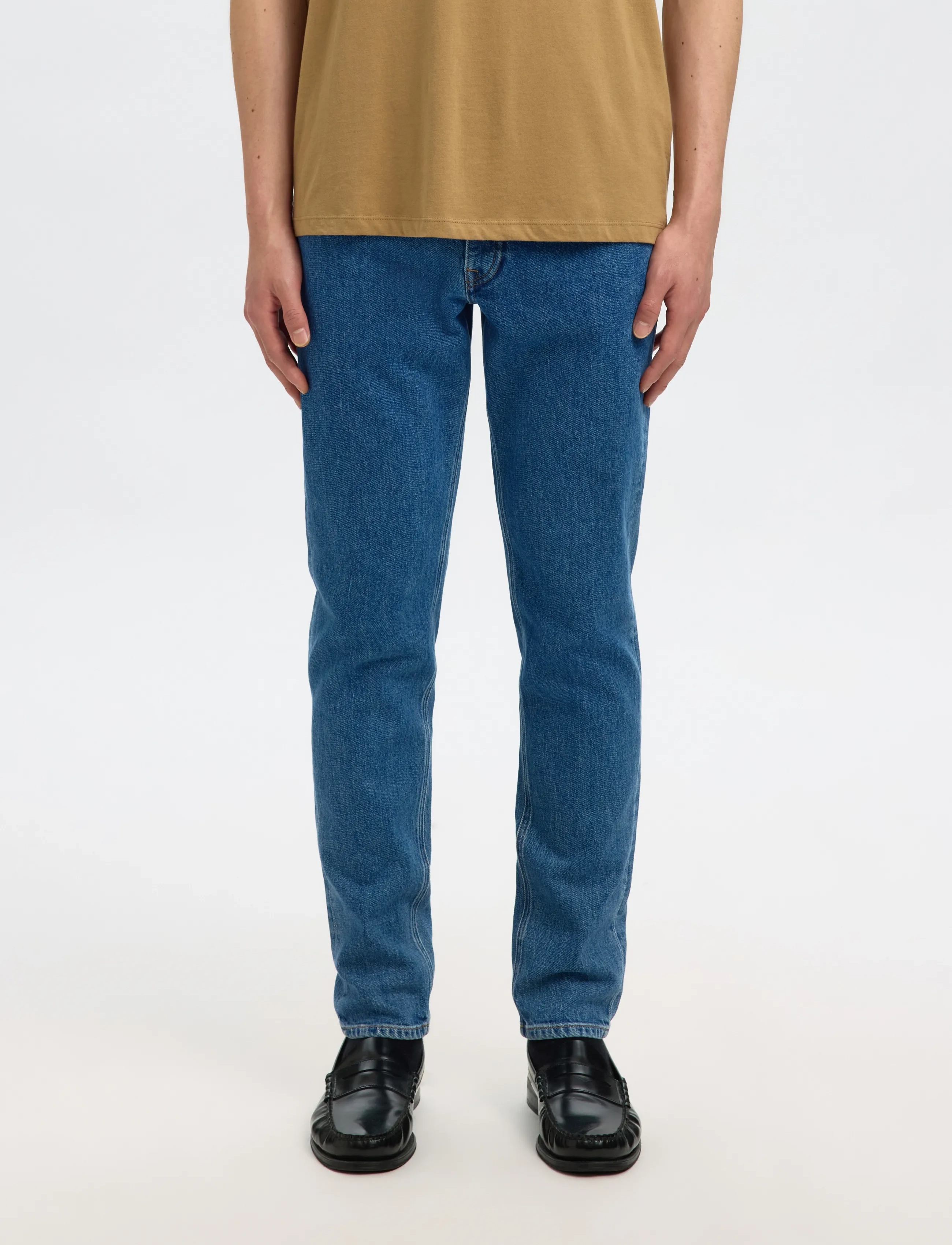 Selected SLH175-SLIM BEN KORI JEANS NOOS - Teksad - MEDIUM BLUE DENIM / blue