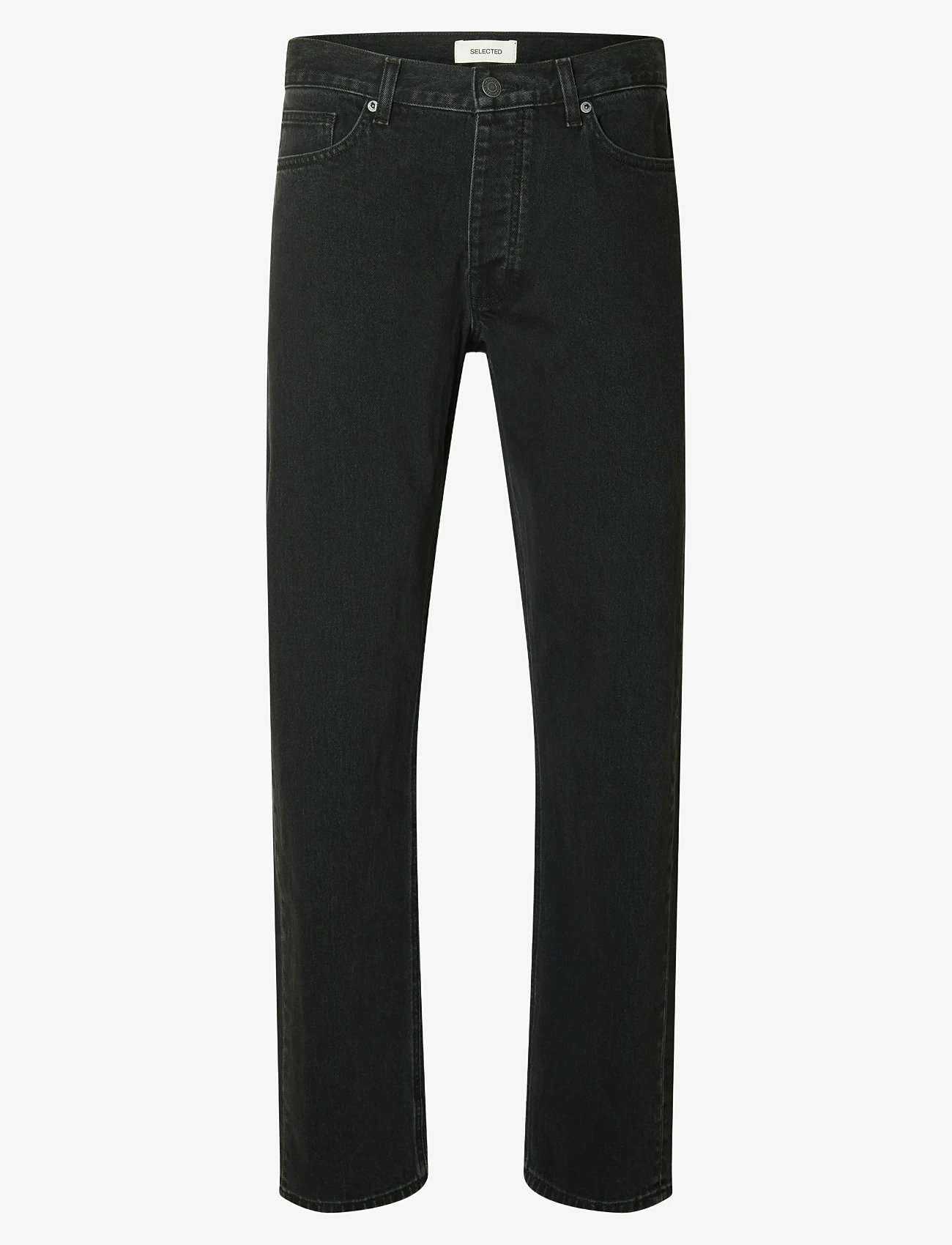 Selected - SLH190-REG TAPERED BEN KORI JEANS NOOS - tapered jeans - black denim - 1