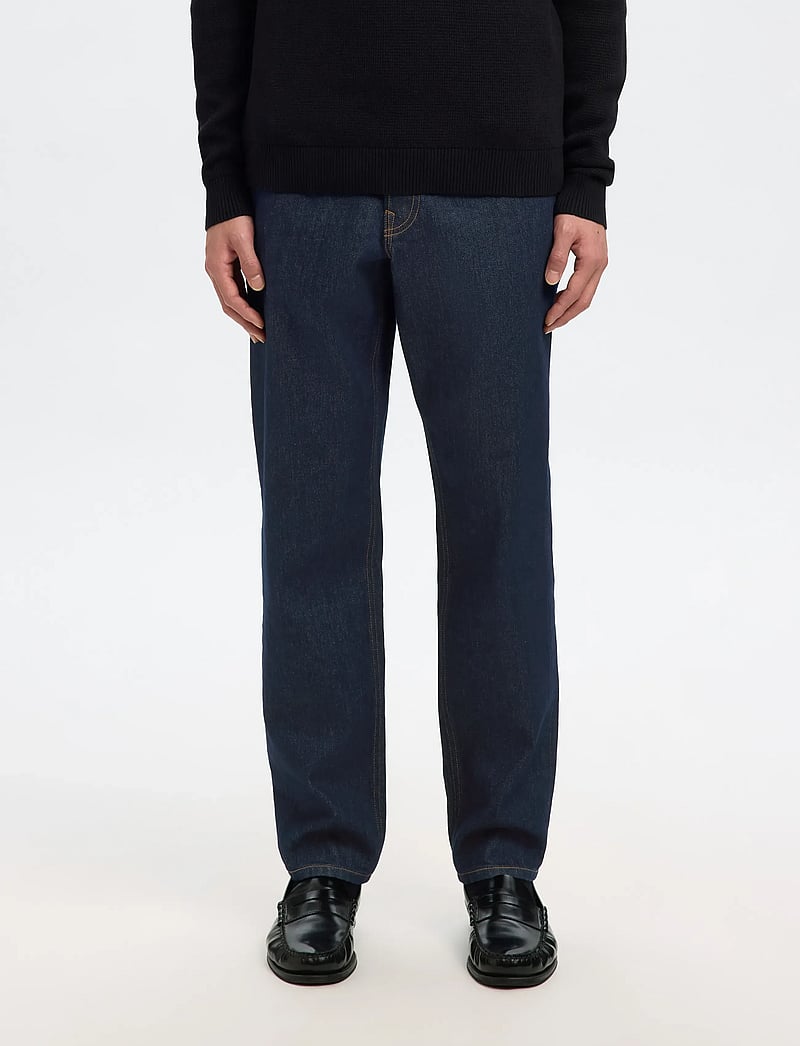 Selected - SLH190-REG TAPERED BEN KORI JEANS NOOS - tapered jeans - dark blue denim - 0