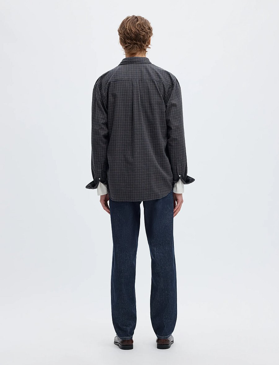 Selected - SLH190-REG TAPERED BEN KORI JEANS NOOS - schmal zulaufende jeans - dark blue denim - 2