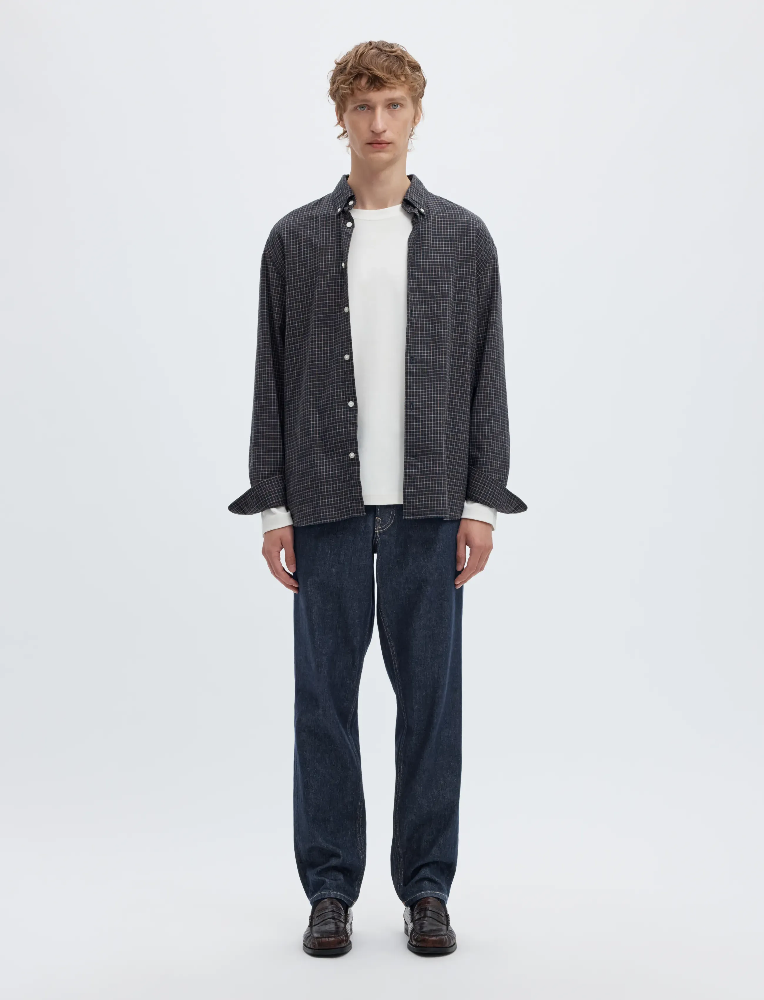 SELECTED Slm190-Reg Tapered Ben Kori Jeans Noos herr – bild 3
