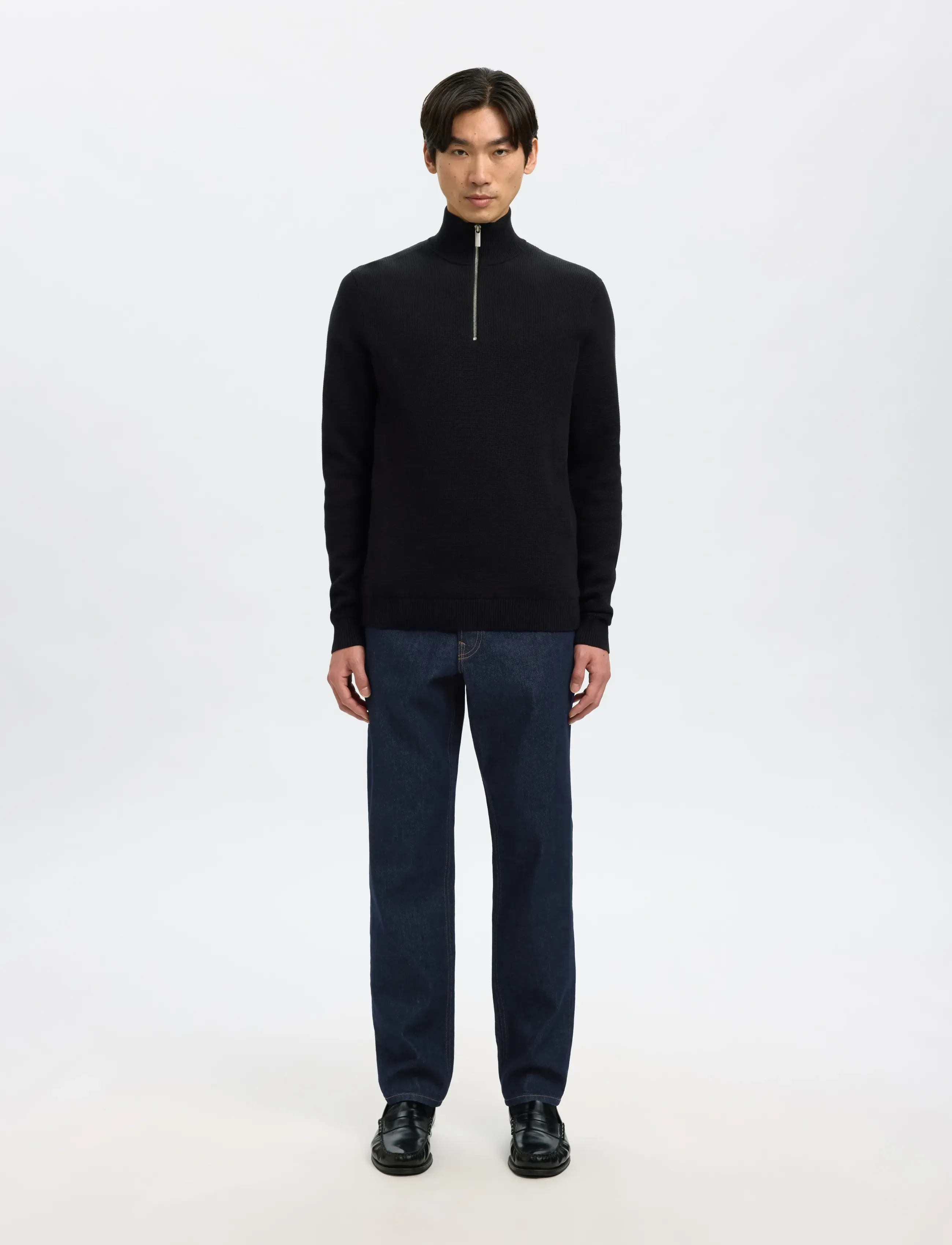Selected - SLH190-REG TAPERED BEN KORI JEANS NOOS - tapered jeans - dark blue denim - 3