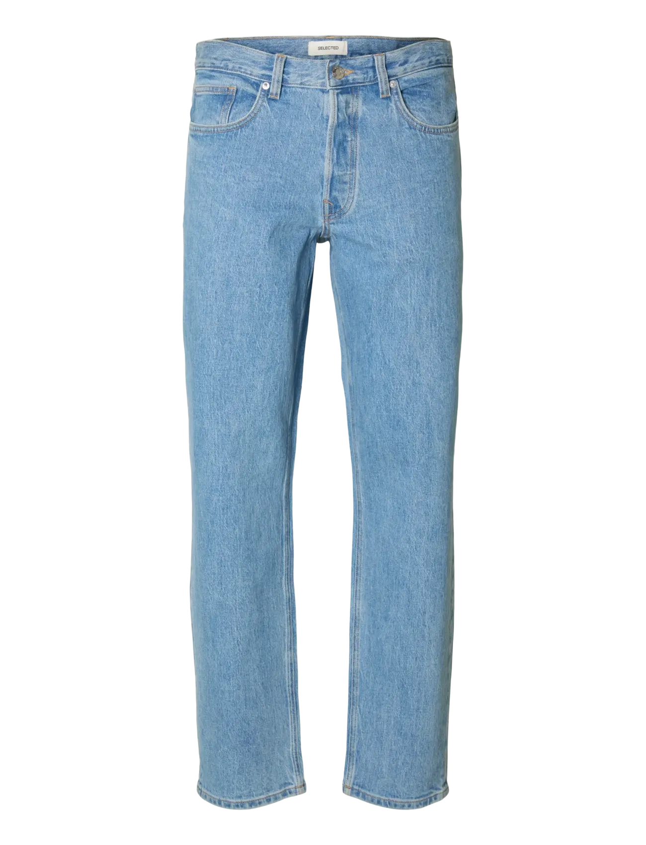 Selected SLH190-REG TAPERED BEN KORI JEANS NOOS - Jeans - LIGHT BLUE DENIM / blue
