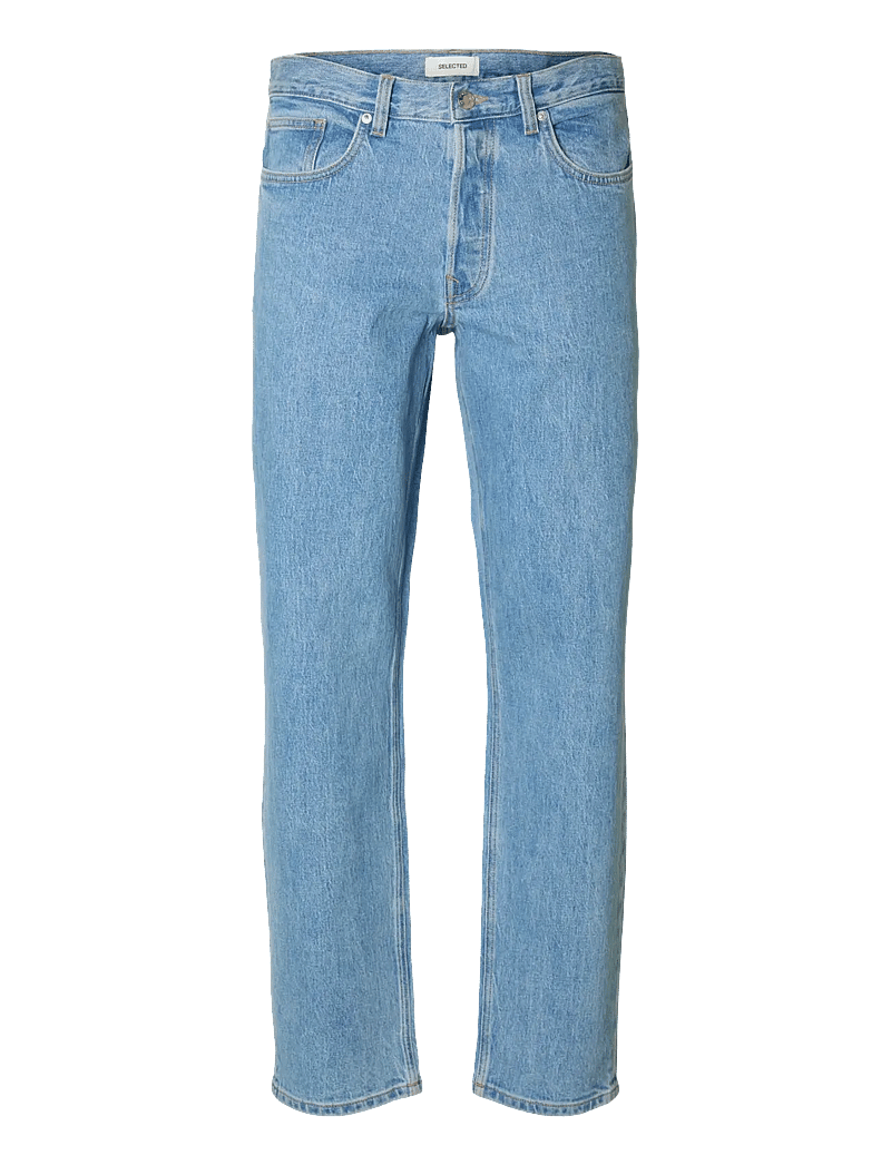 Selected - SLH190-REG TAPERED BEN KORI JEANS NOOS - tapered jeans - light blue denim - 1