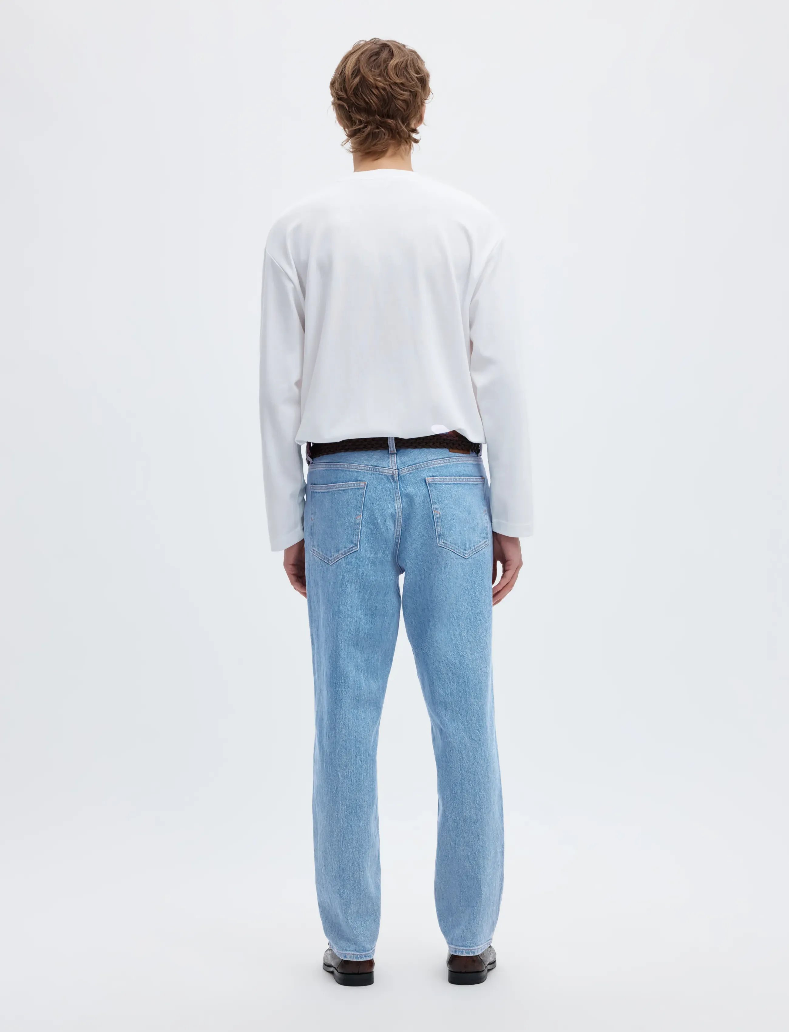 Selected - SLM190-REG TAPERED BEN KORI JEANS NOOS - tapered jeans - light blue denim - 2