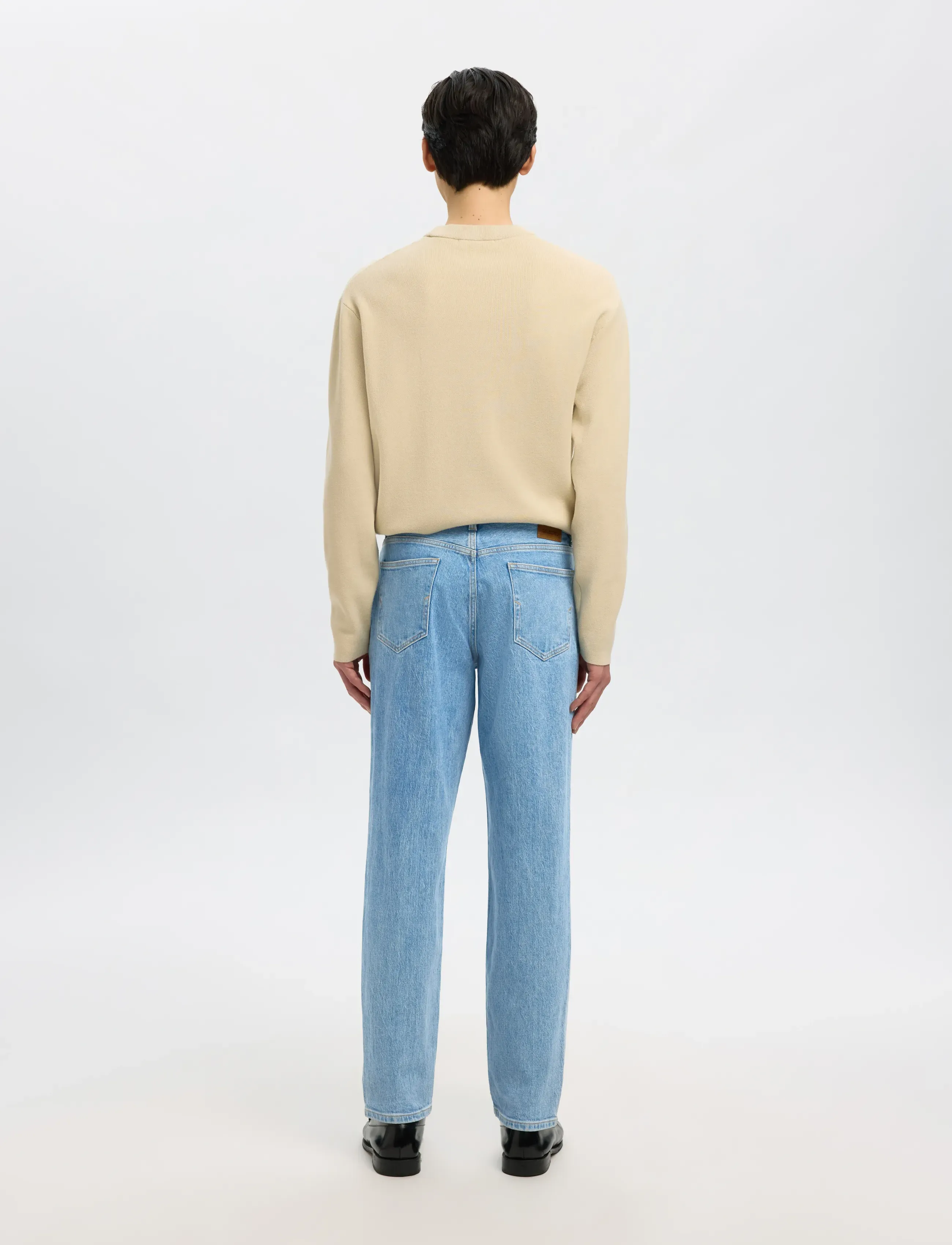 Selected - SLH190-REG TAPERED BEN KORI JEANS NOOS - tapered jeans - light blue denim - 2