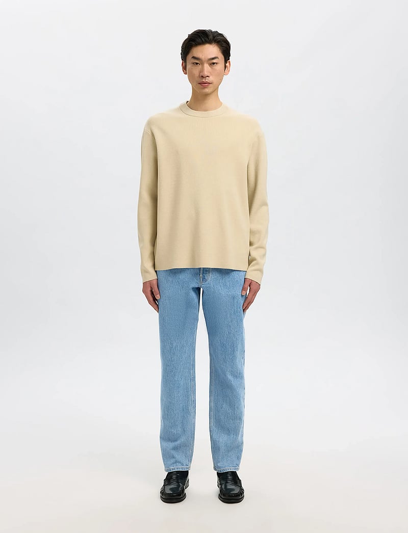 Selected - SLH190-REG TAPERED BEN KORI JEANS NOOS - tapered jeans - light blue denim - 3