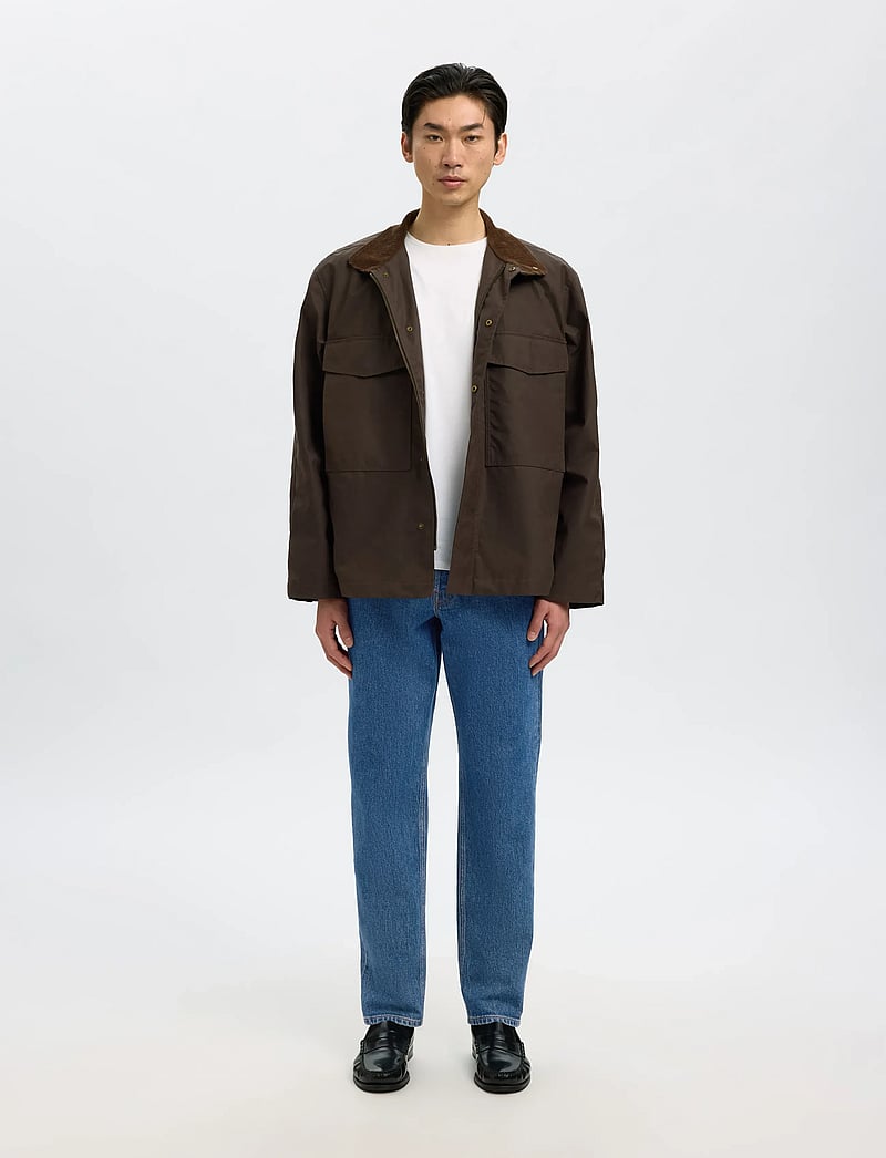 Selected - SLH190-REG TAPERED BEN KORI JEANS NOOS - tapered jeans - medium blue denim - 3