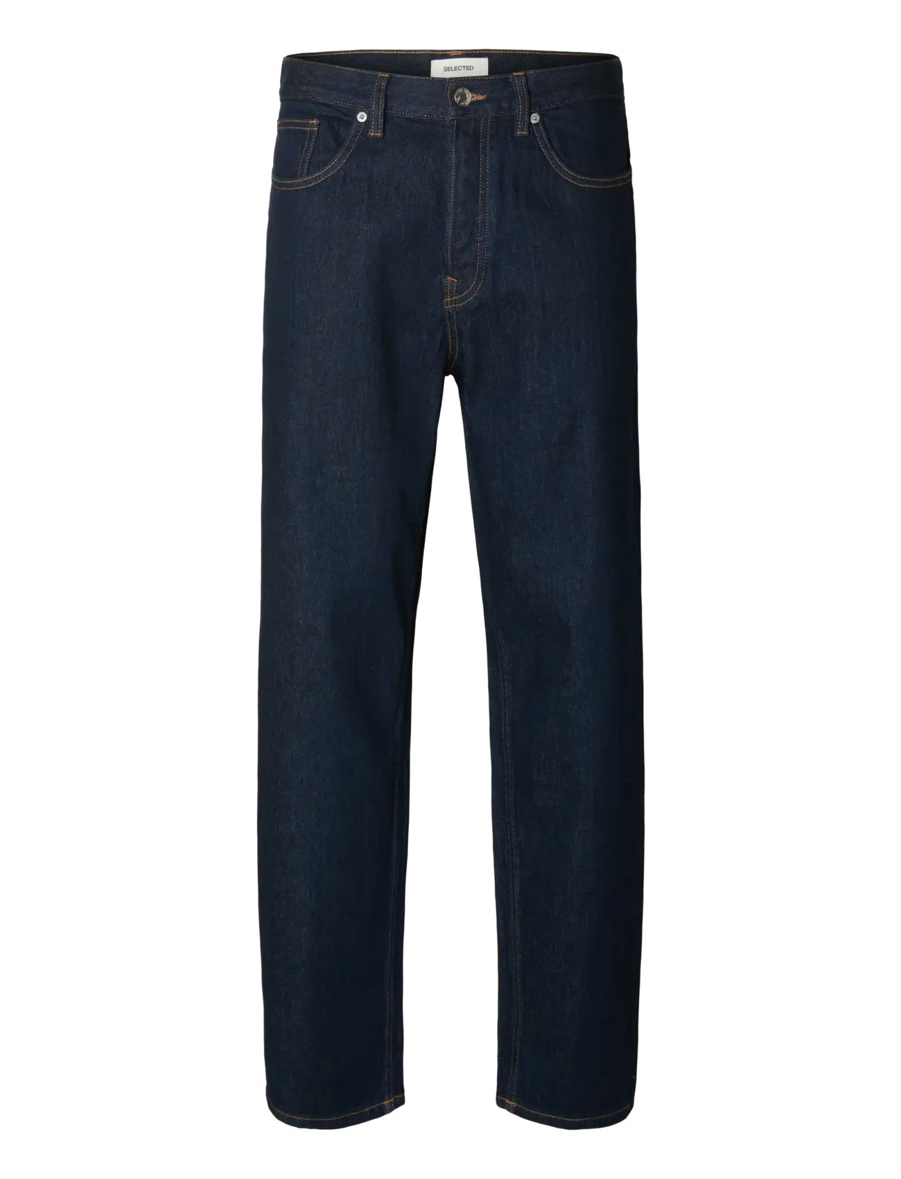 Selected SLH220-LOOSE BEN KORI JEANS NOOS - Tøj - DARK BLUE DENIM / blue