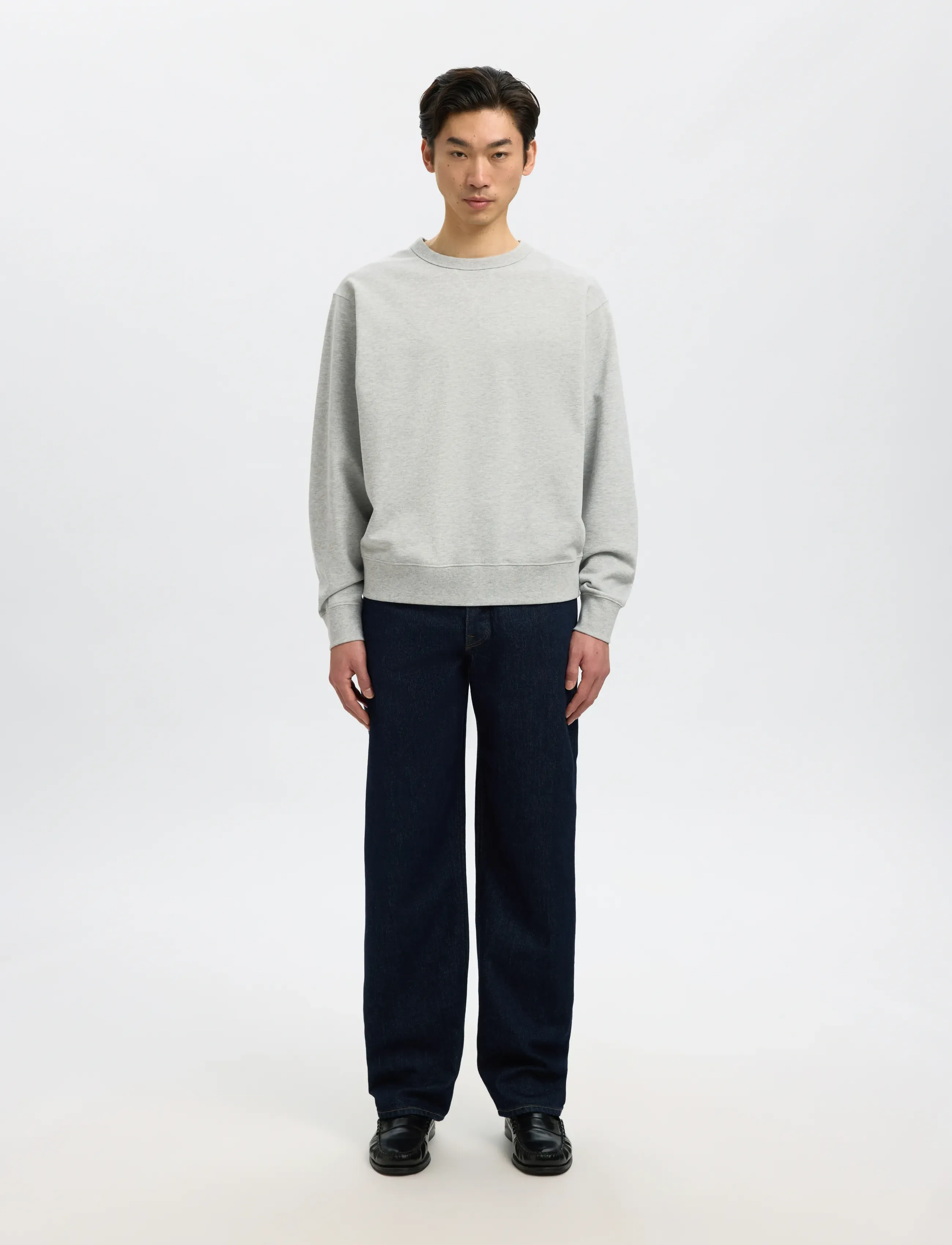 Selected - SLM220-LOOSE BEN KORI JEANS NOOS - regular jeans - dark blue denim - 3