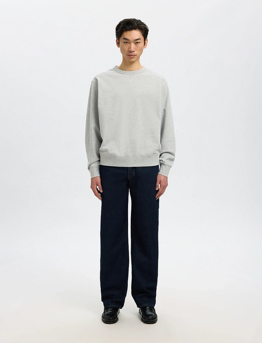 Selected - SLM220-LOOSE BEN KORI JEANS NOOS - regular jeans - dark blue denim - 3