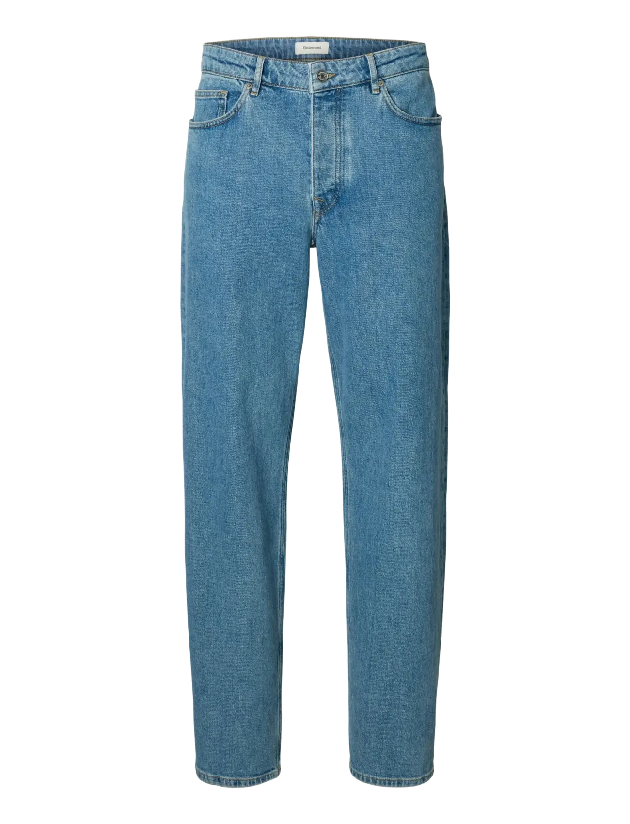 Selected SLH220-LOOSE BEN KORI JEANS NOOS - Jeans - LIGHT BLUE DENIM / blue