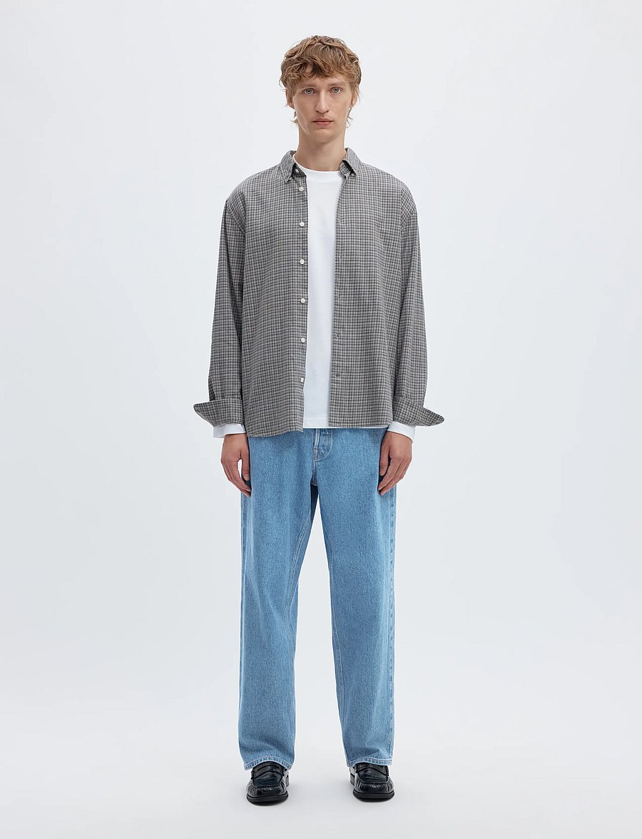 Selected - SLM220-LOOSE BEN KORI JEANS NOOS - normale jeans - light blue denim - 3
