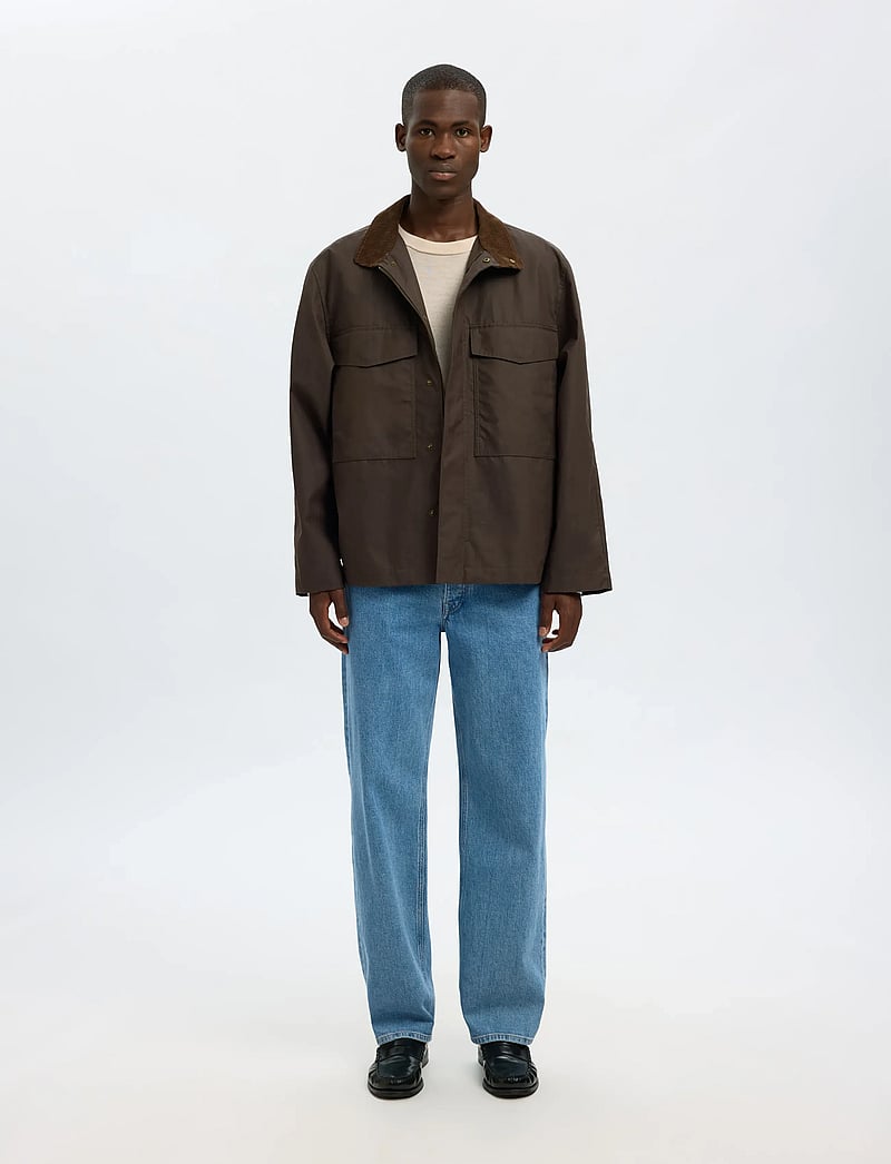 Selected - SLH220-LOOSE BEN KORI JEANS NOOS - tavalised teksad - light blue denim - 4