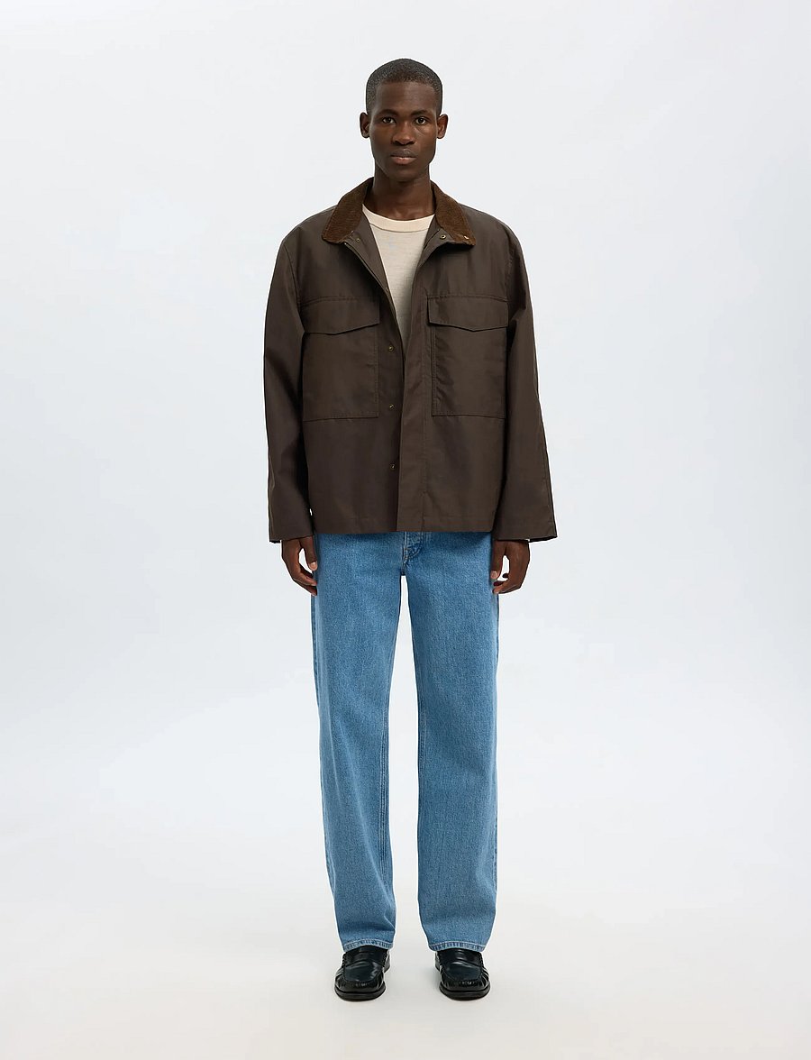 Selected - SLM220-LOOSE BEN KORI JEANS NOOS - regular jeans - light blue denim - 4