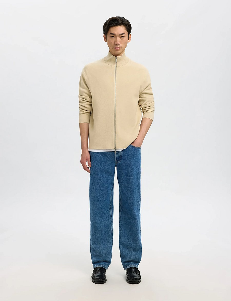 Selected - SLM220-LOOSE BEN KORI JEANS NOOS - normale jeans - medium blue denim - 5