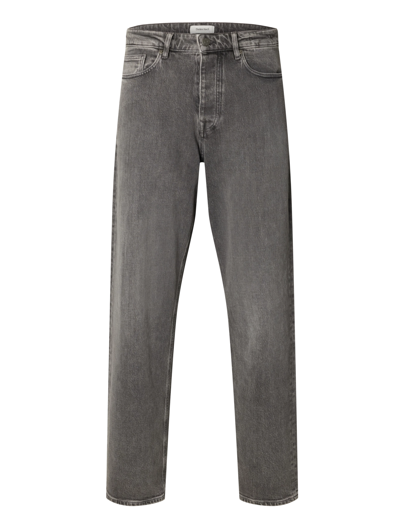Selected SLM220-LOOSE BEN KORI JEANS NOOS - Selected - MEDIUM GREY DENIM / grey