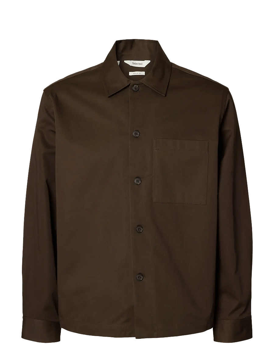 Selected - SLMOTTO TATE HEAVY TWILL OVERSHIRT NOOS - shop efter anledning - delicioso - 1
