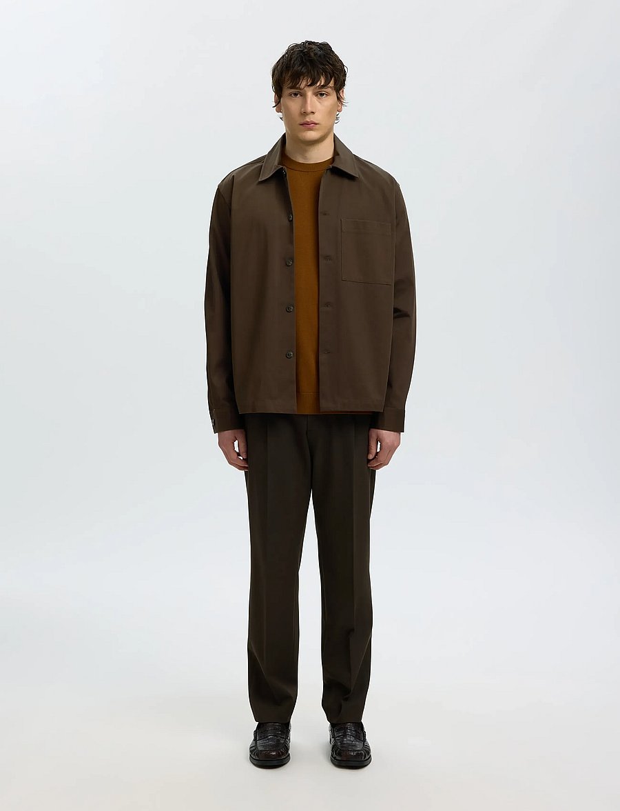Selected - SLMOTTO TATE HEAVY TWILL OVERSHIRT NOOS - shop efter anledning - delicioso - 3