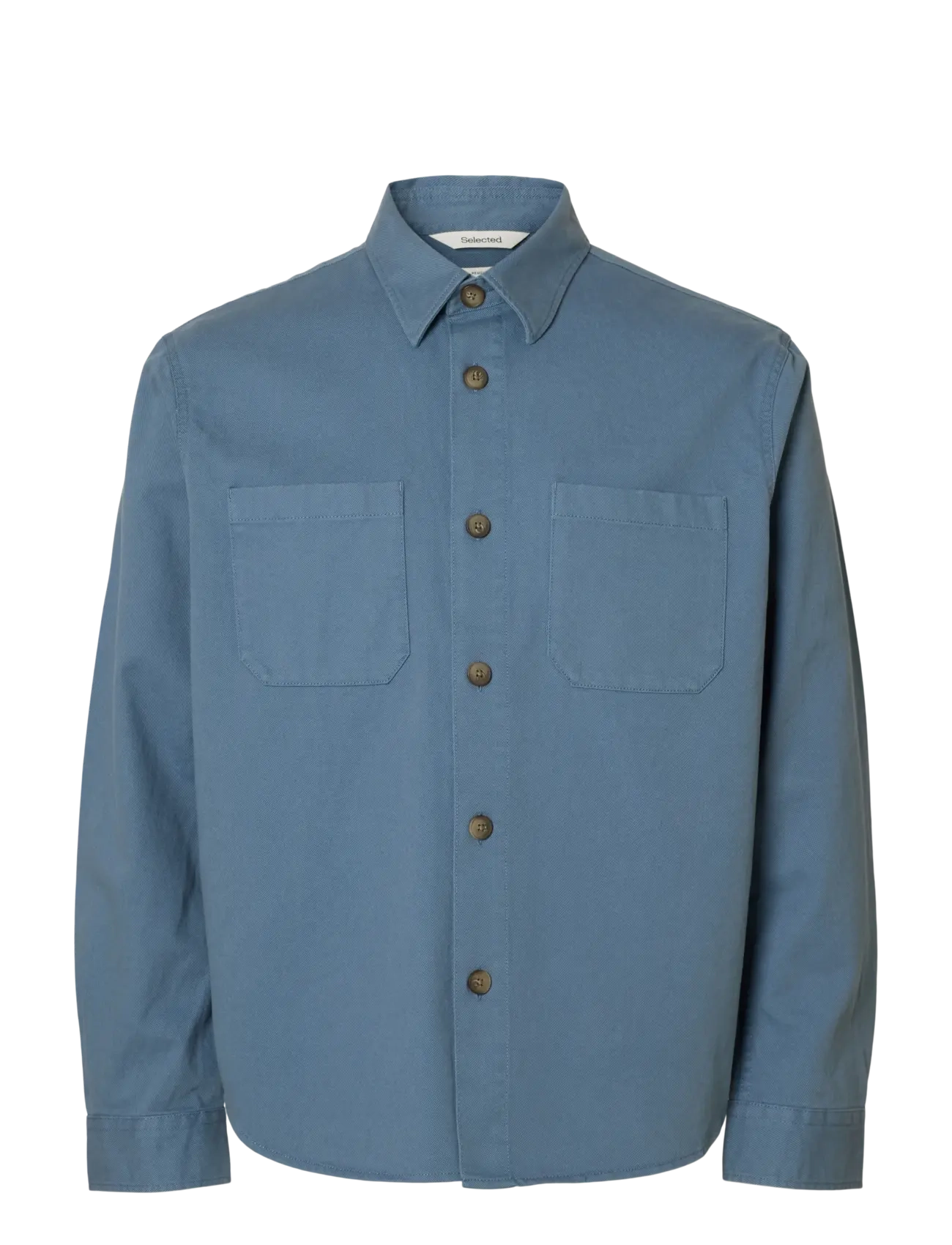 Selected SLMTRAVIS TWILL OVERSHIRT LS NOOS - Selected - BLUE MIRAGE / blue