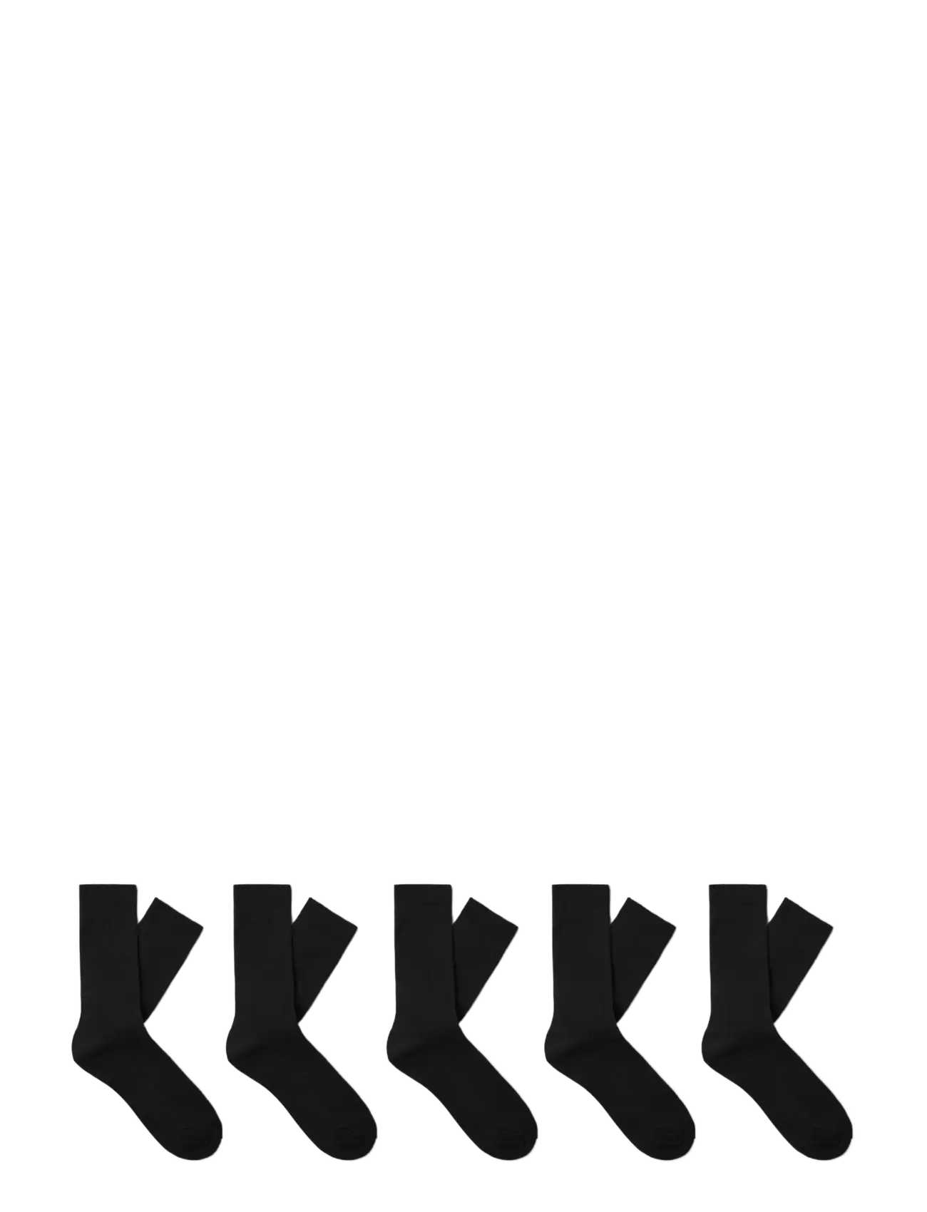 SELECTED Slmriver 5-Pack Rib Sock övrigt herr – bild 2