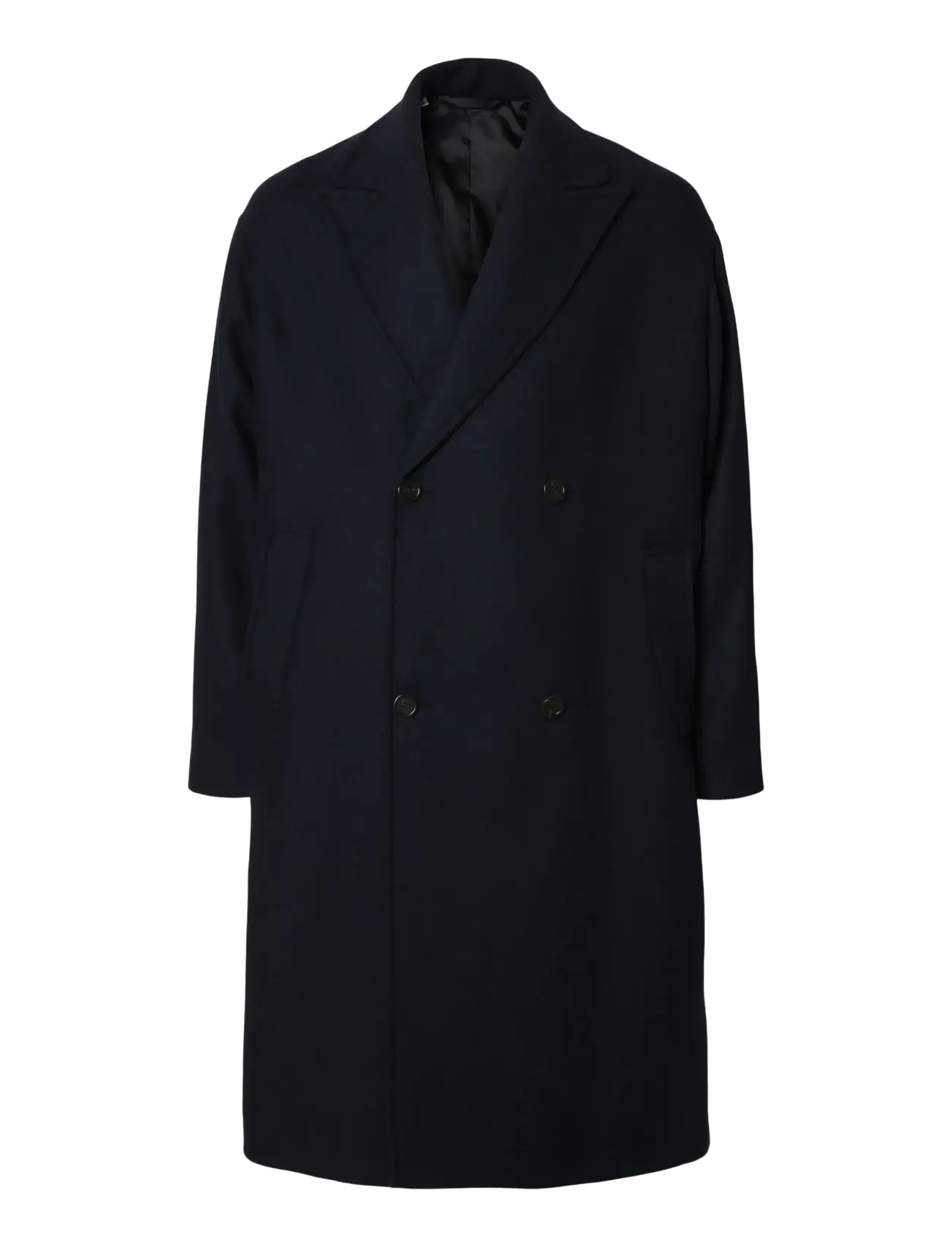 Selected SLHSIMON MANTECO COAT - Rockar - SKY CAPTAIN / navy