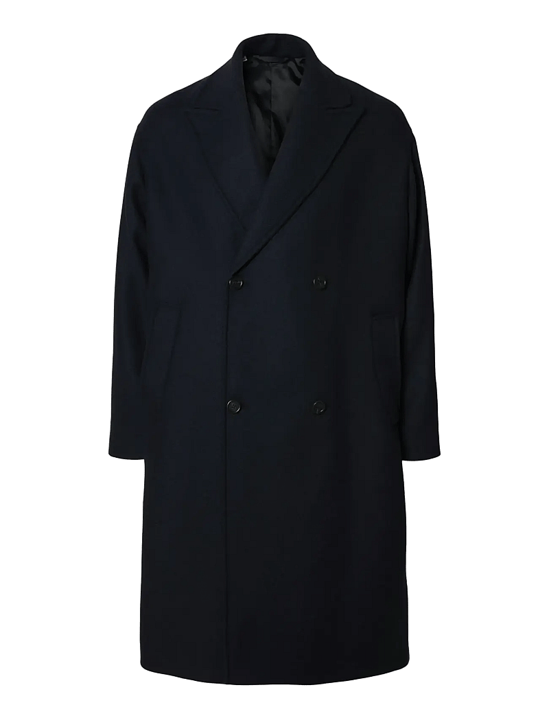 Selected - SLHSIMON MANTECO COAT - winterjacken - sky captain - 1