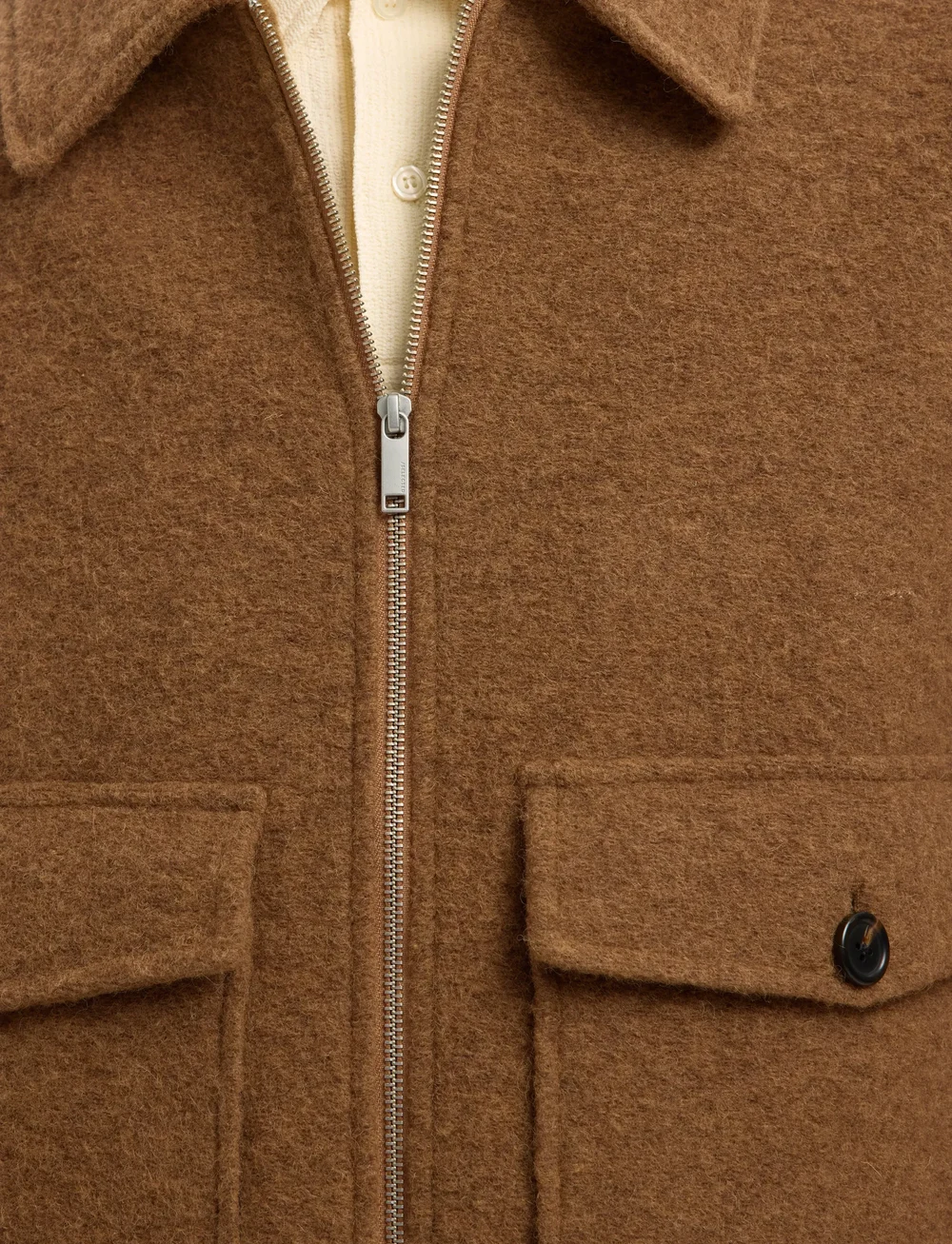 Selected - SLHJAKOB WOOL BLEND JKT - winter jackets - chipmunk - 5