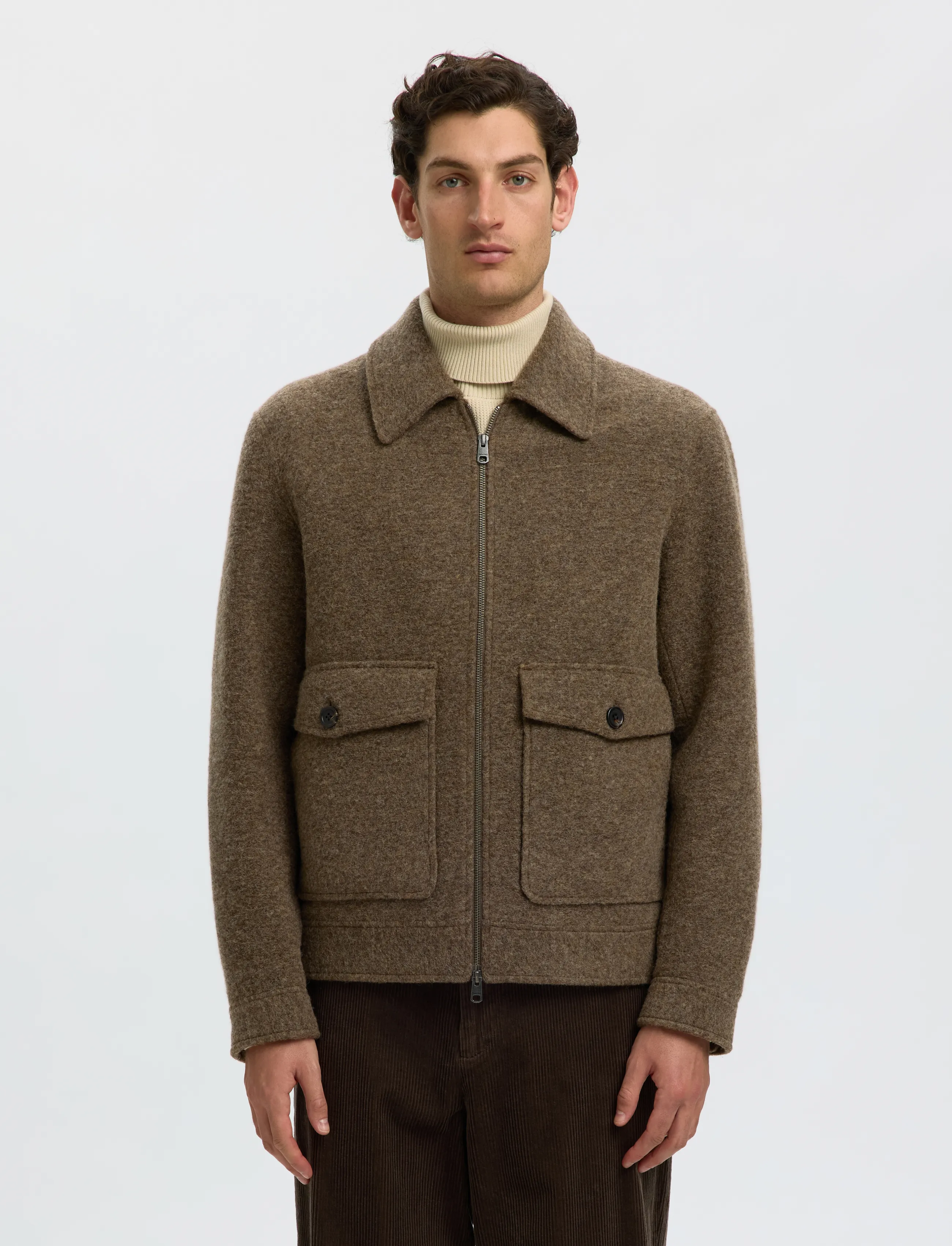 Slmjakob Wool Blend Jkt Noos 2