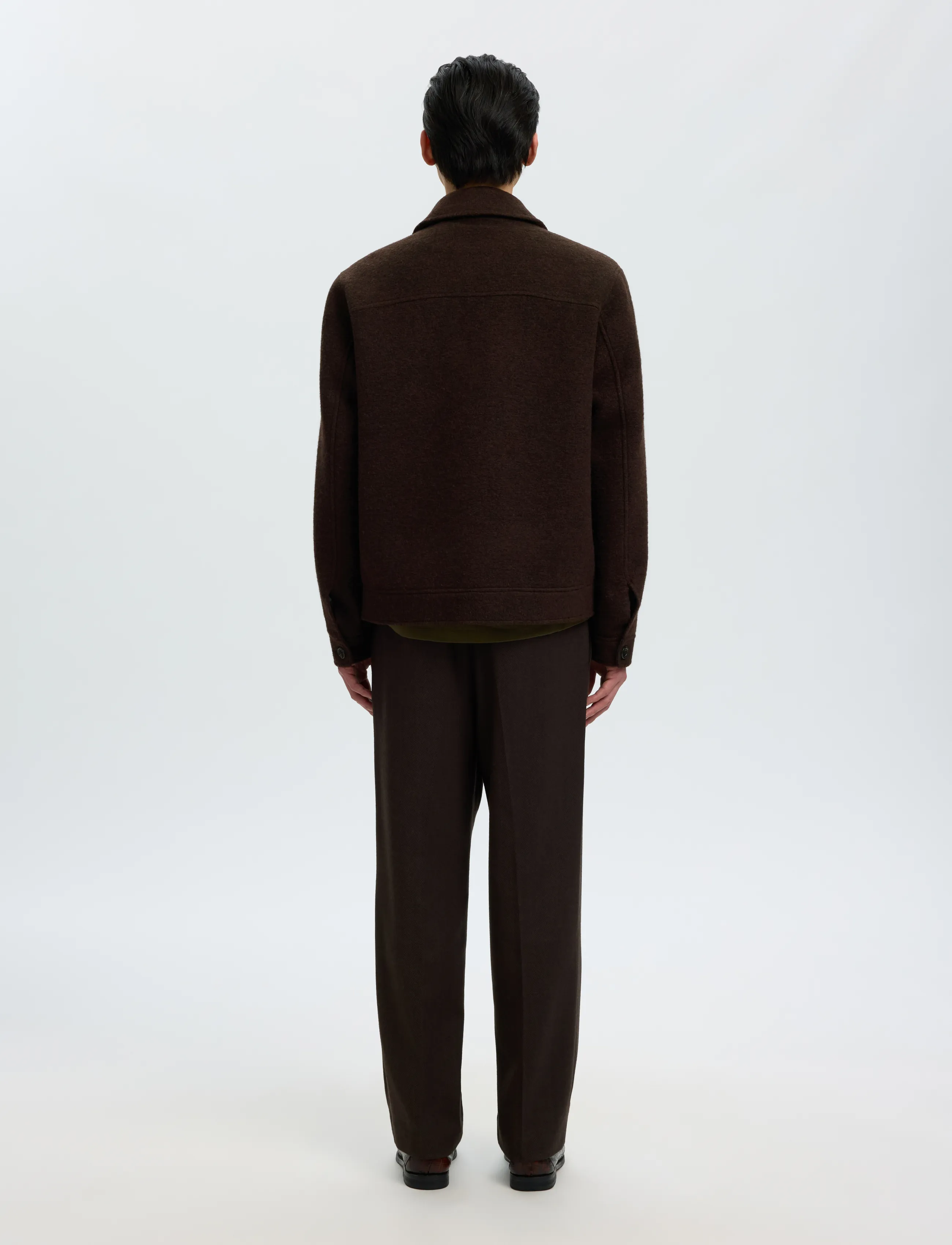 Selected - SLMJAKOB WOOL BLEND JKT NOOS - jacken - delicioso - 2