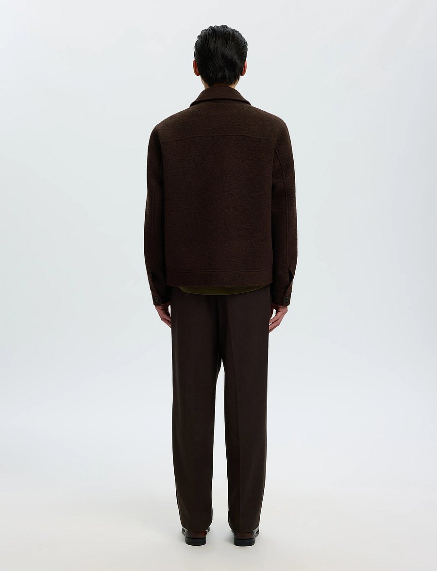 Selected - SLMJAKOB WOOL BLEND JKT NOOS - jacken - delicioso - 2