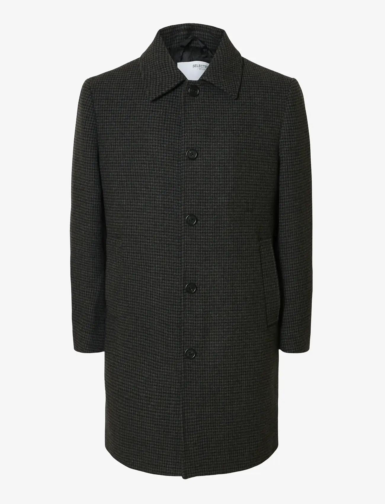Selected - SLHARCHIVE WOOL BLEND CAR COAT - vinterjackor - dark grey - 1